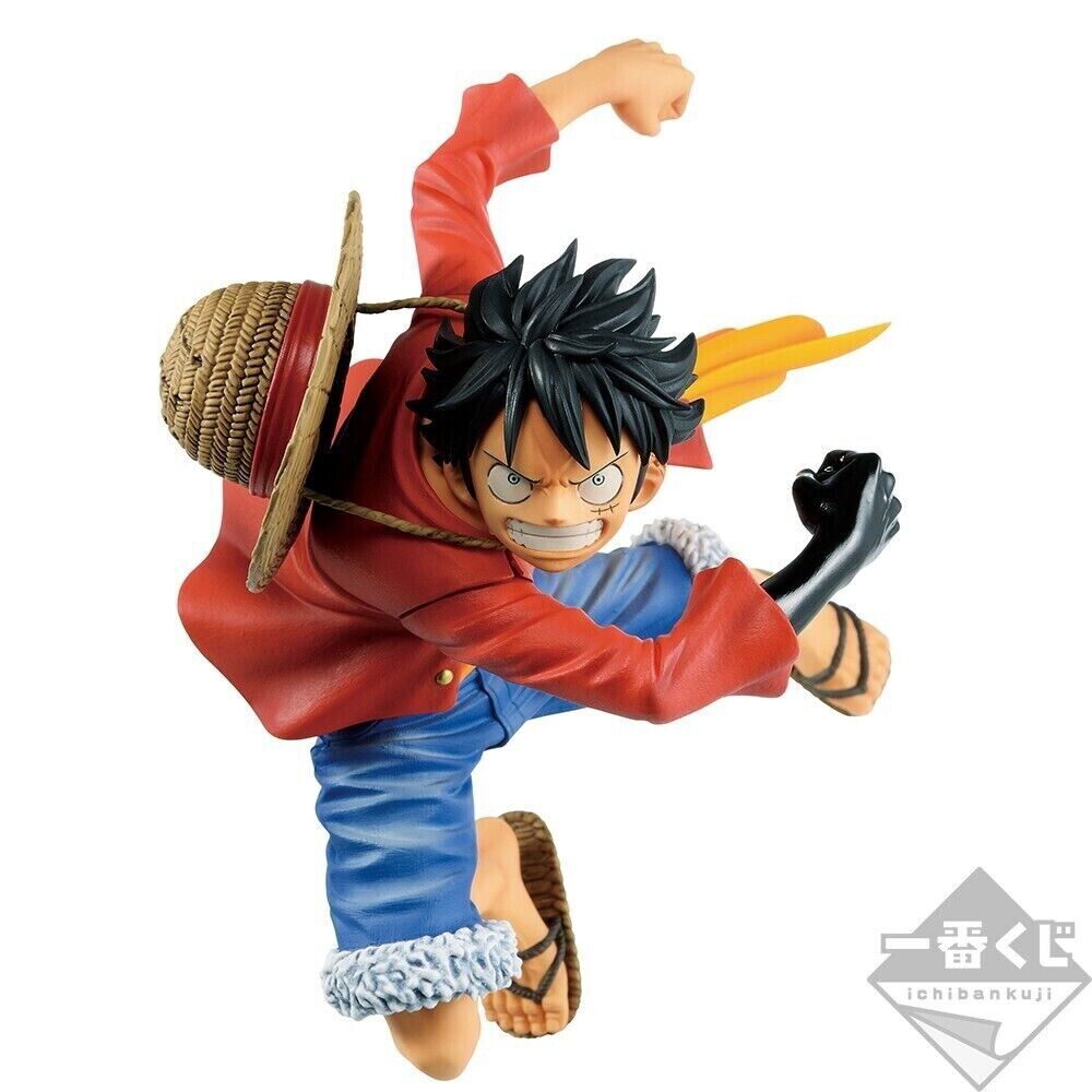 One Piece Monkey D. Luffy Ichiban Kuji Ha no Yakudo Battle Prize A Figure ( B/1)