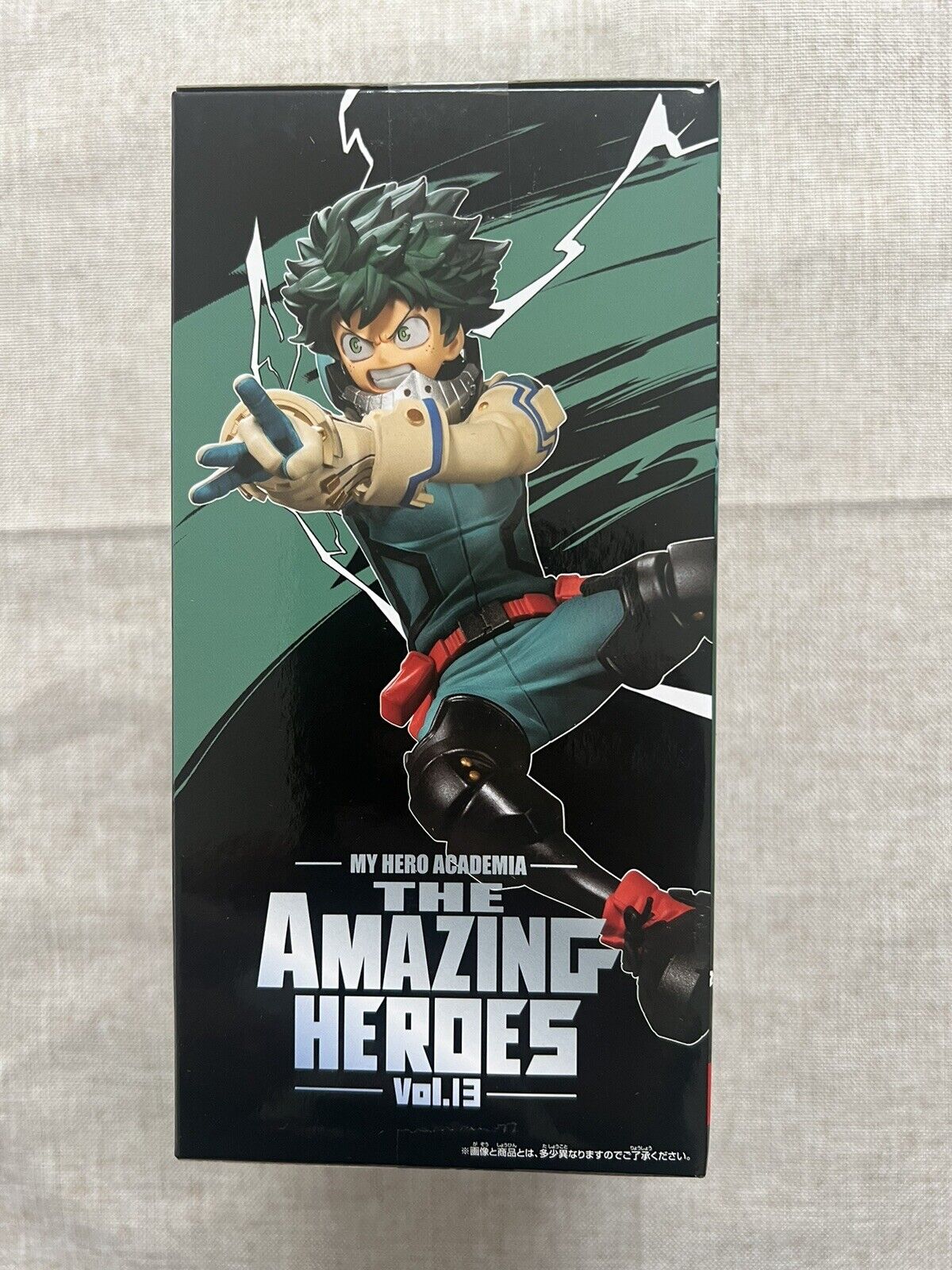 My Hero Academia The Amazing Heroes Vol 13 Izuku Midoriya Figure Banpresto (B/1)