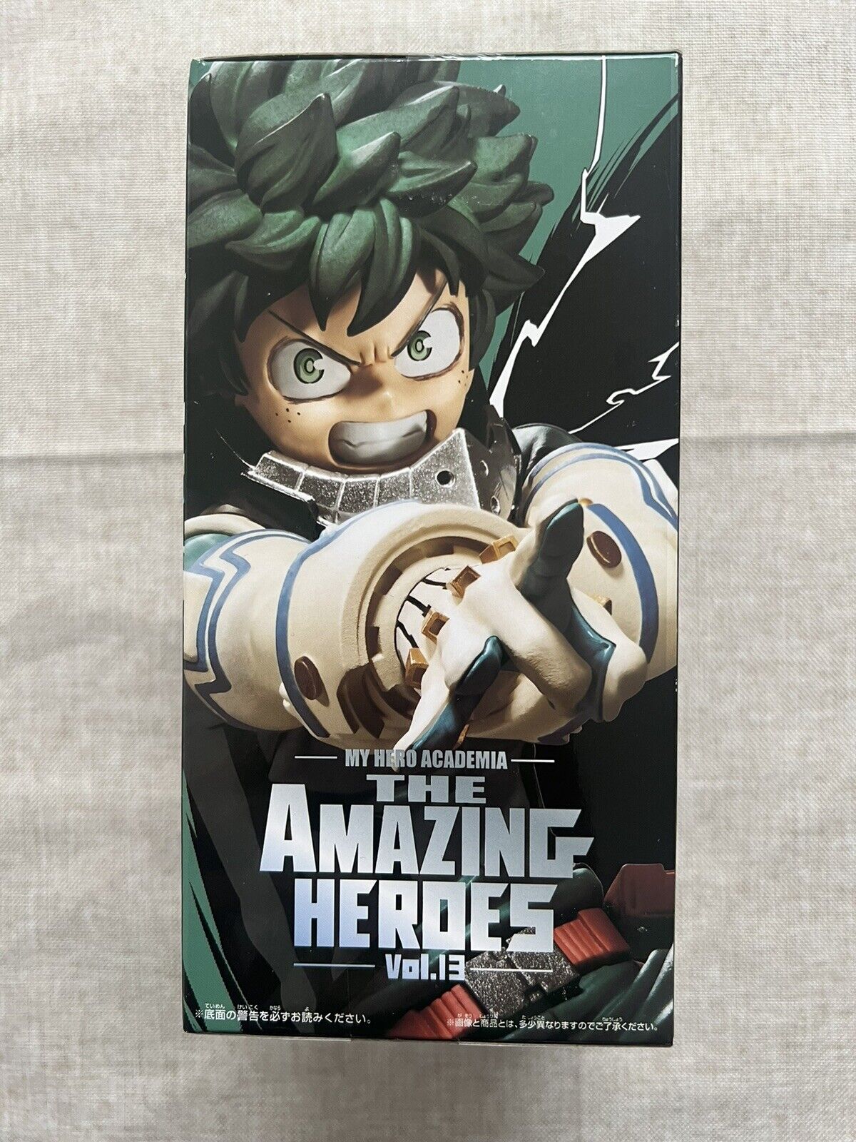 My Hero Academia The Amazing Heroes Vol 13 Izuku Midoriya Figure Banpresto (B/1)