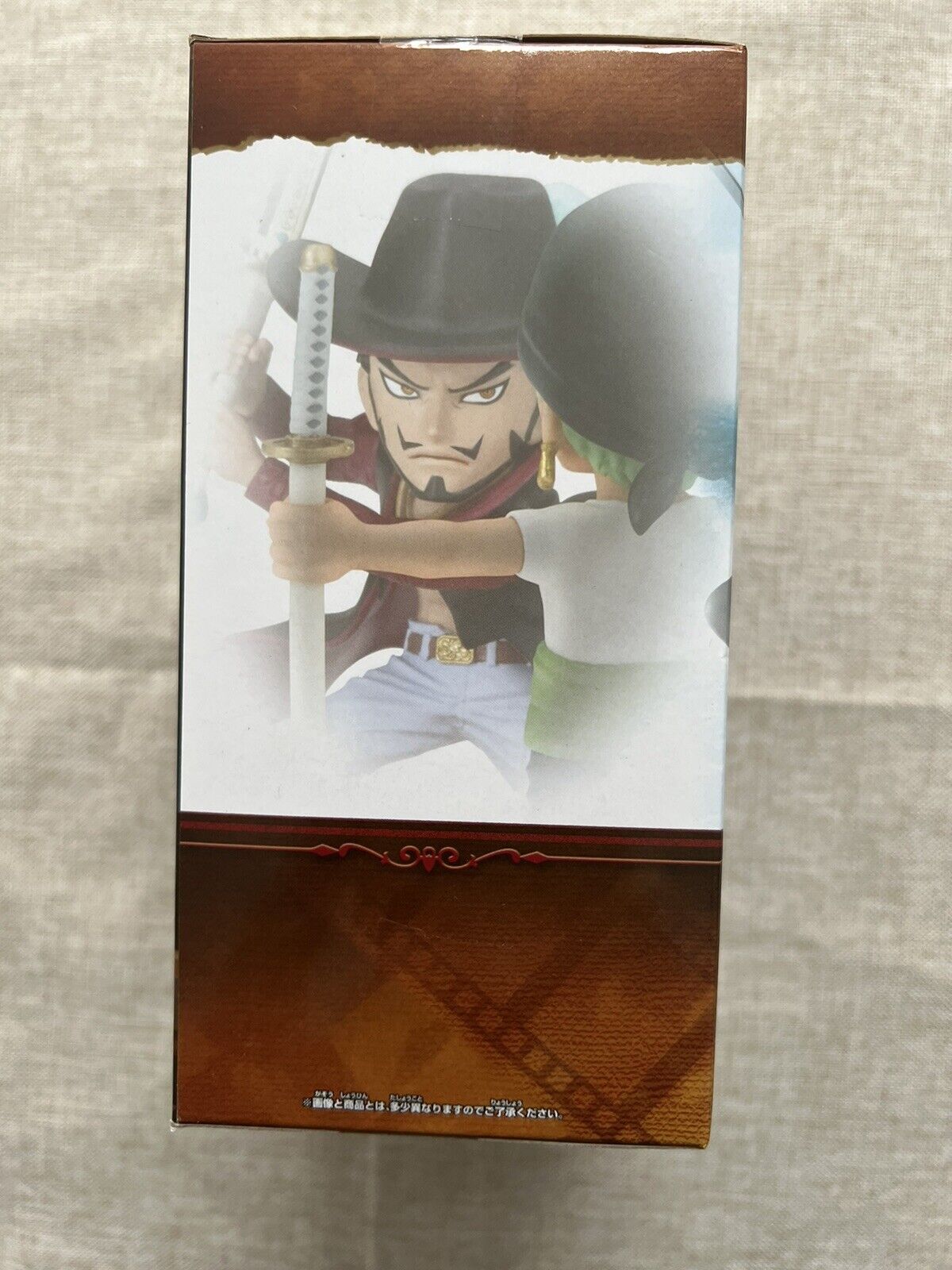 One Piece Roronoa Zoro vs. Dracula Mihawk WCF Log Stories Figure Banpresto (B/1)