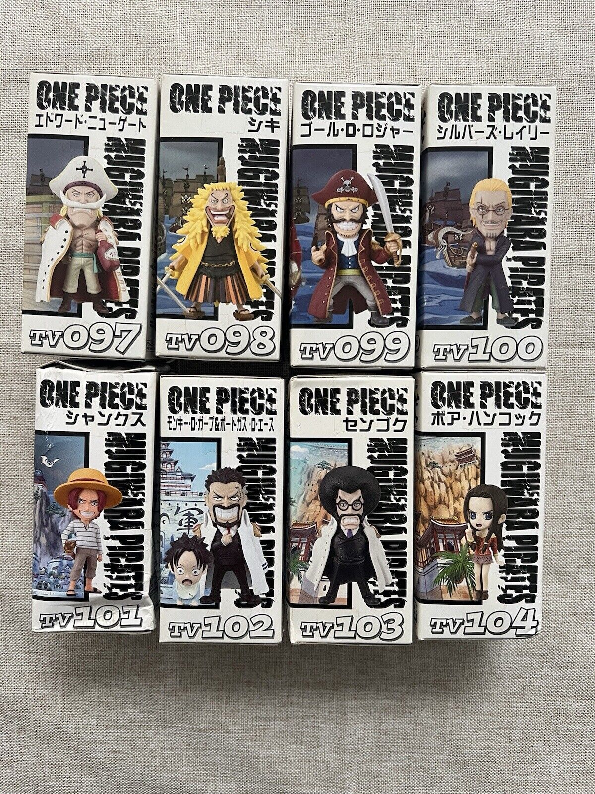 One Piece World Collectable WCF Vol.0 Complete Set Of 8 Figure (C/1)