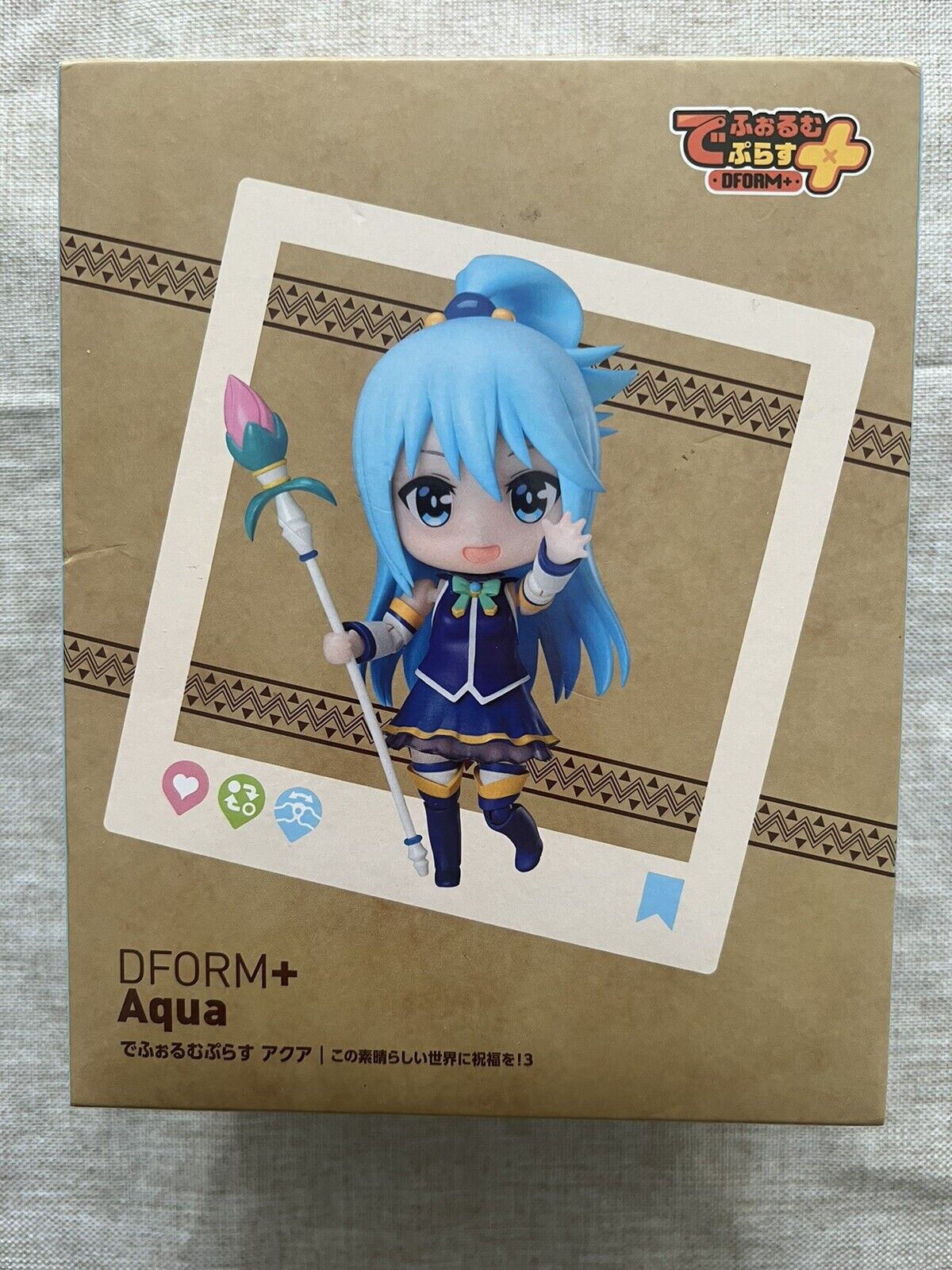 Konosuba Aqua Dform+ Figure elCOCO (B/1)