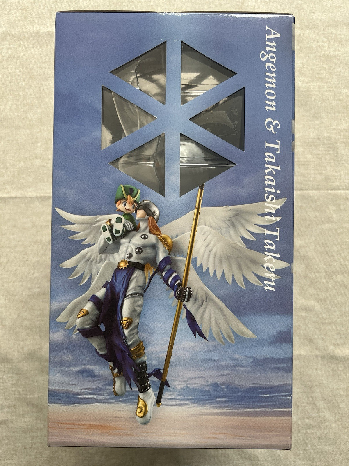 Digimon Adventure Angemon & Takaishi Takeru G.E.M Series Figure MegaHouse (B/1)