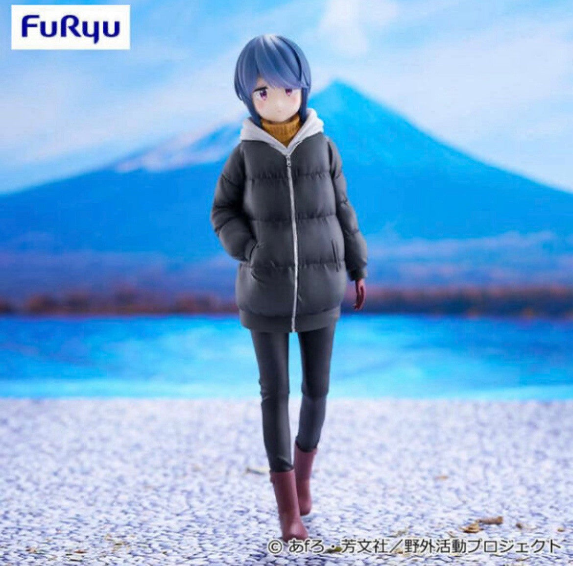 Laid Back Camp Yuru Camp Rin Shima Trio Try It Figure FuRyu ( B/1)