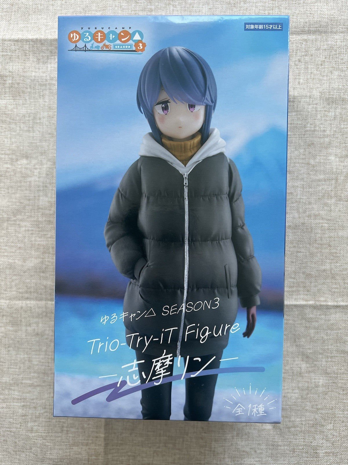 Laid Back Camp Yuru Camp Rin Shima Trio Try It Figure FuRyu ( B/1)