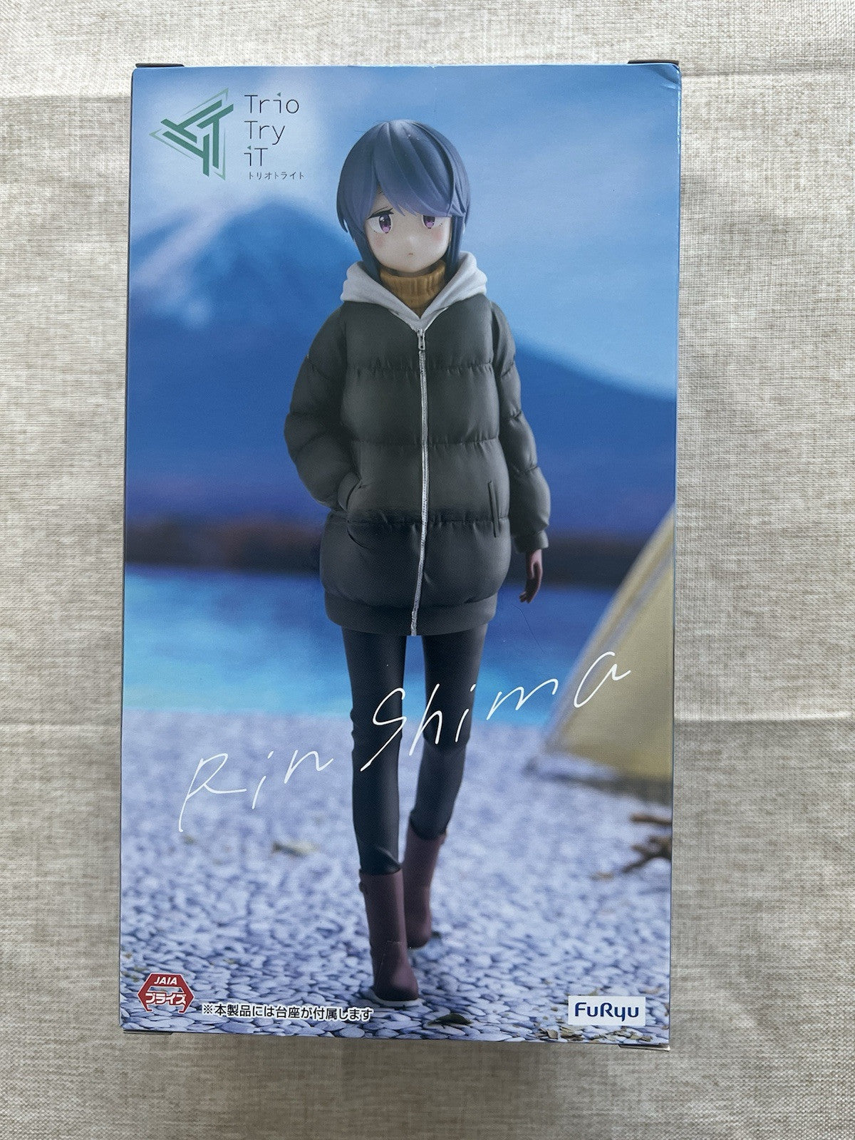 Laid Back Camp Yuru Camp Rin Shima Trio Try It Figure FuRyu ( B/1)