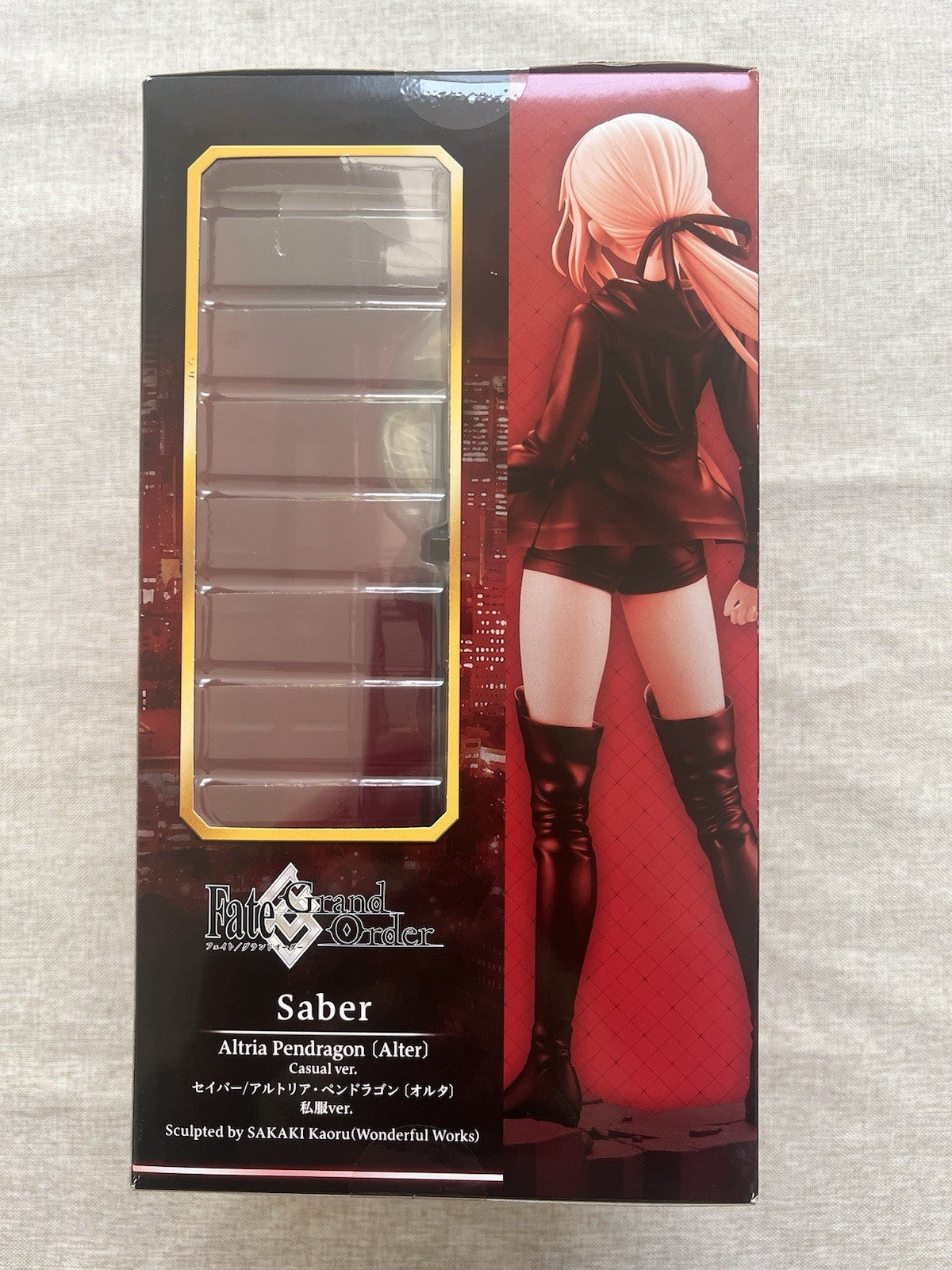 Fate Grand Order 1/7 Saber Altria Pendragon Casual Ver Kotobukiya Figure (B/1)