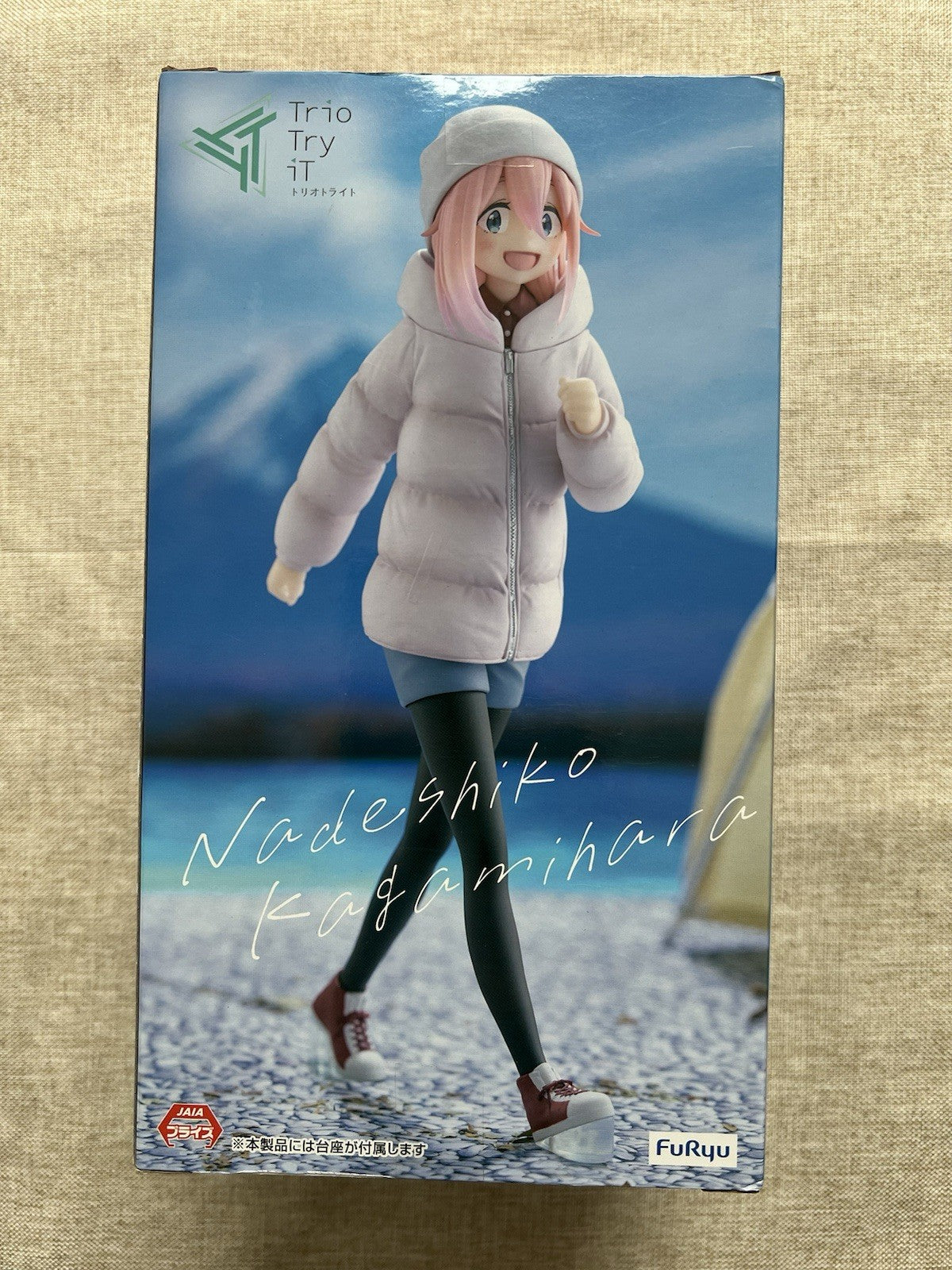 Laid Back Camp Yuru Camp Nadeshiko Kagamihara Trio Try It Figure FuRyu (B/1)