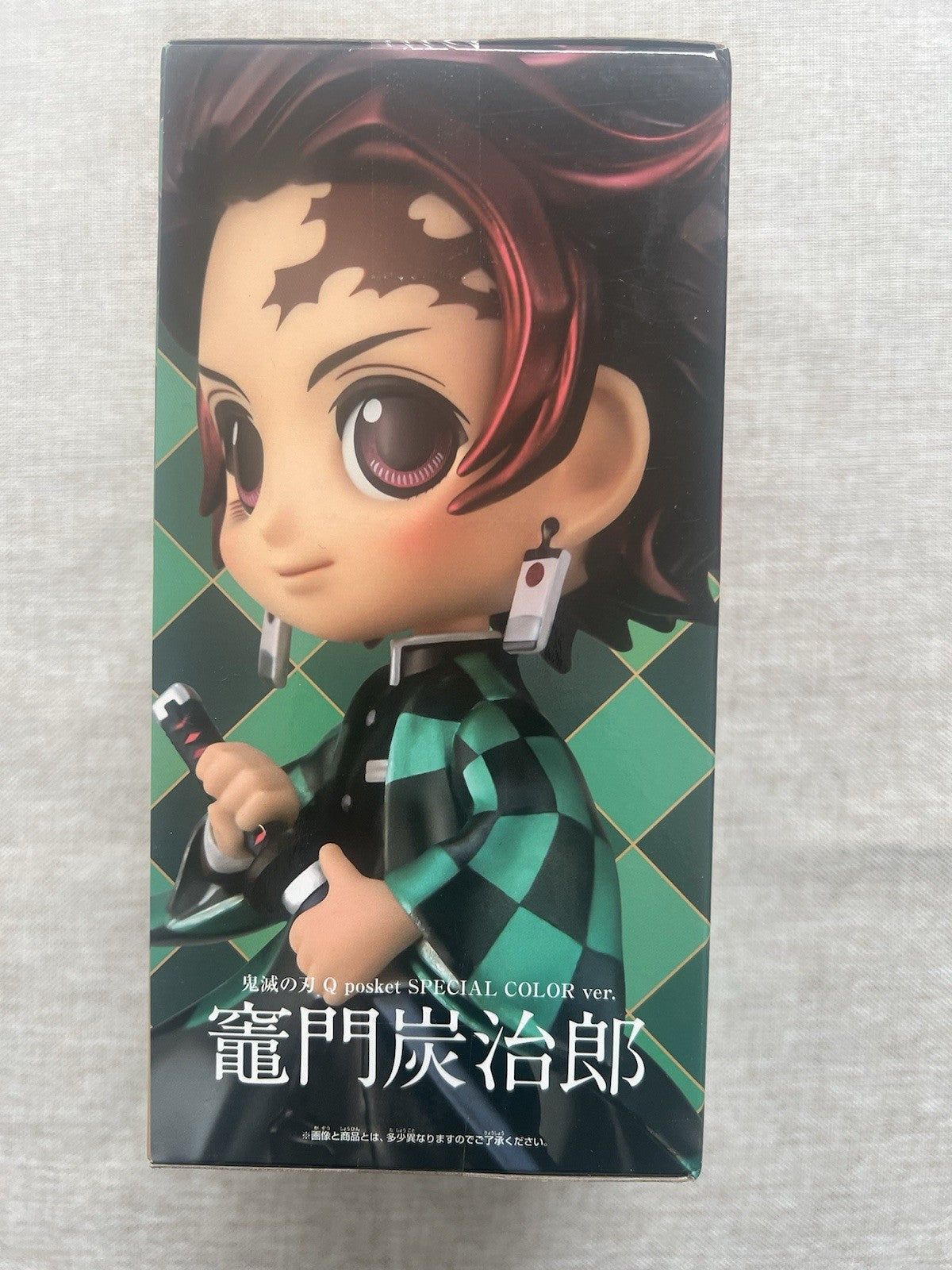 Demon Slayer Tanjiro Kamado Q Posket Special Color Ver Figure Banpresto (B/1)