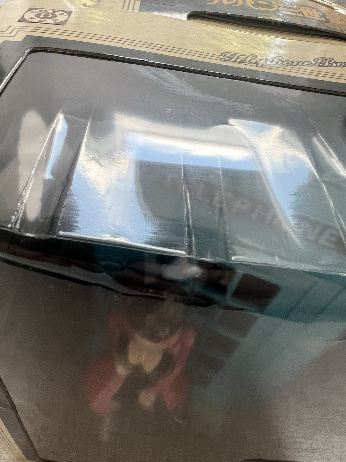 Lupin the 3rd third Fujiko Mine Telephone Box Mobile Stand Figure (2004) (B/1)