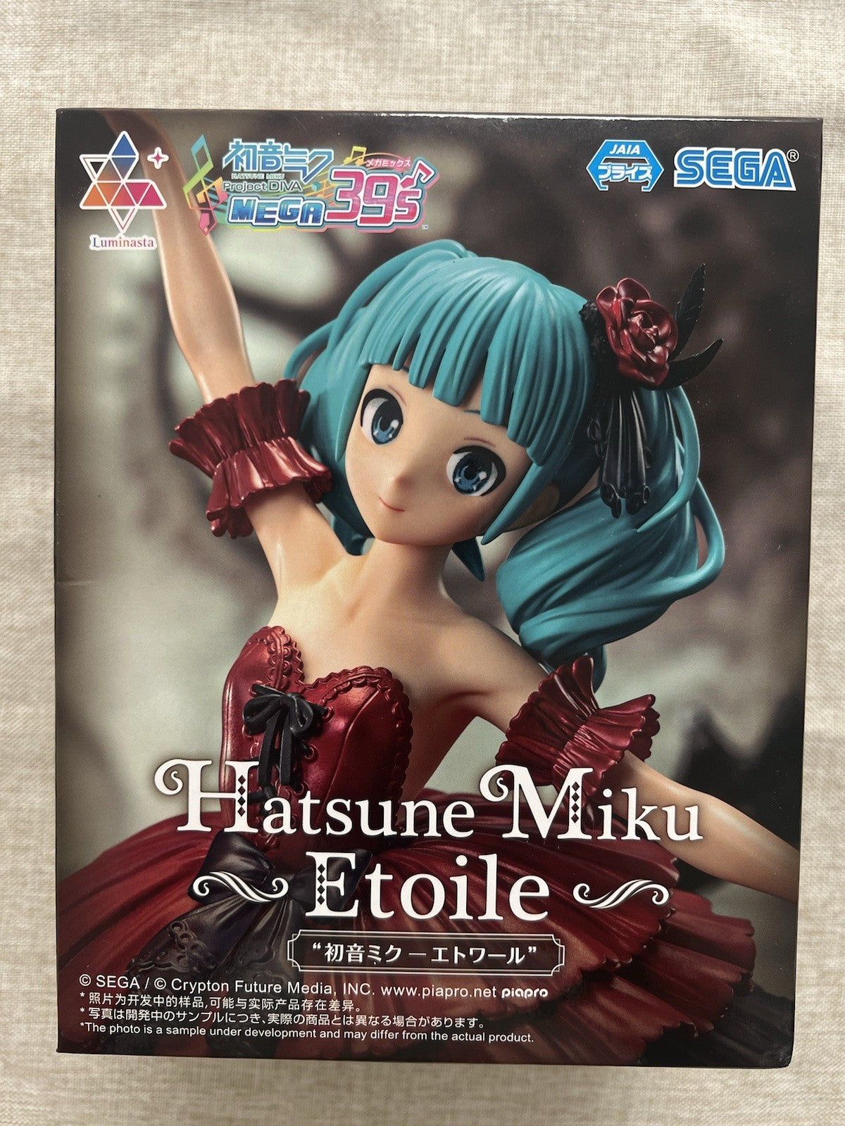 Hatsune Miku Etoile Project DIVA MEGA39's Luminasta Figure SEGA (B/1)