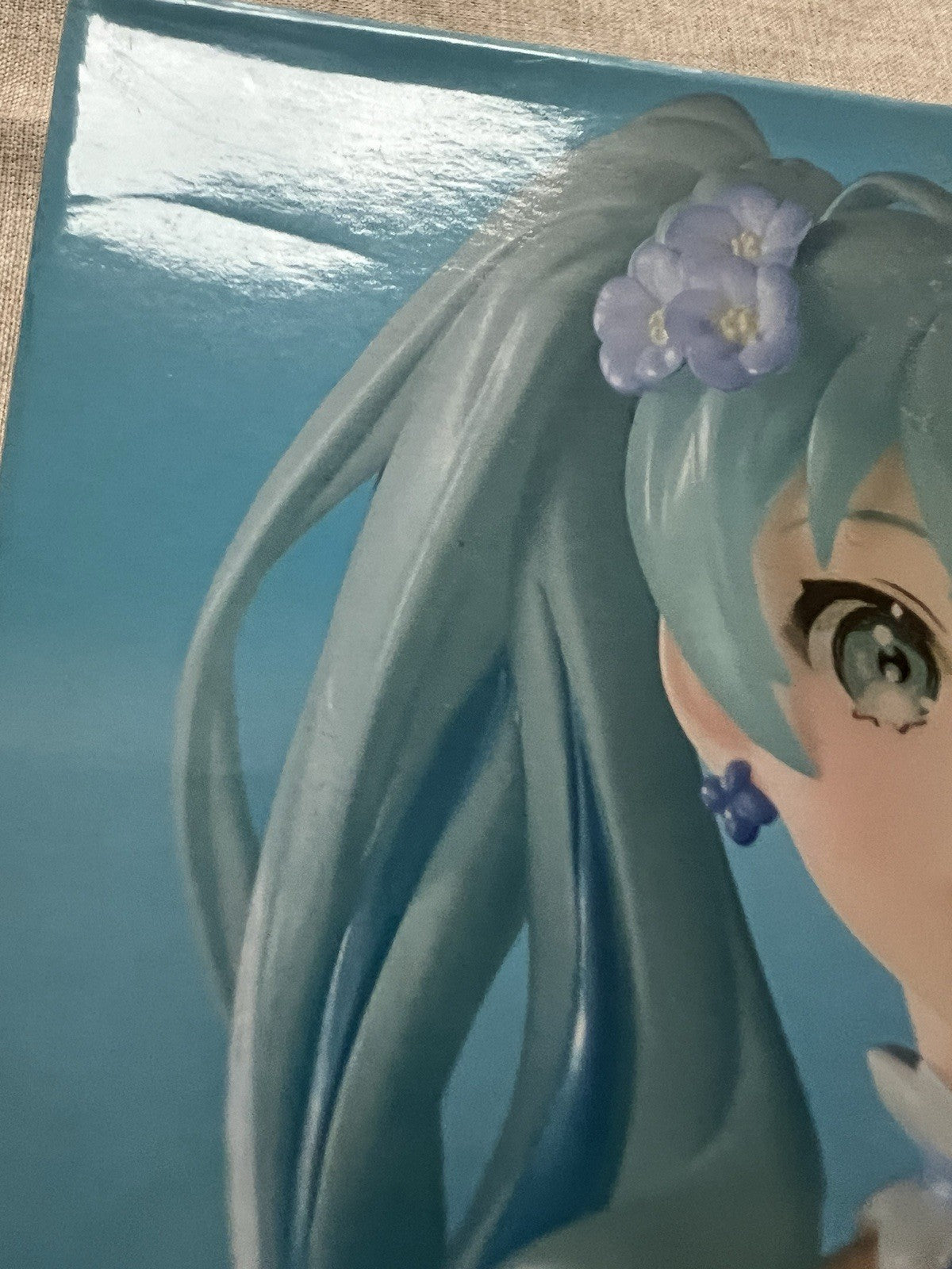 Hatsune Miku Noodle Stopper Figure Flower Fairy Nemophila (C/1)