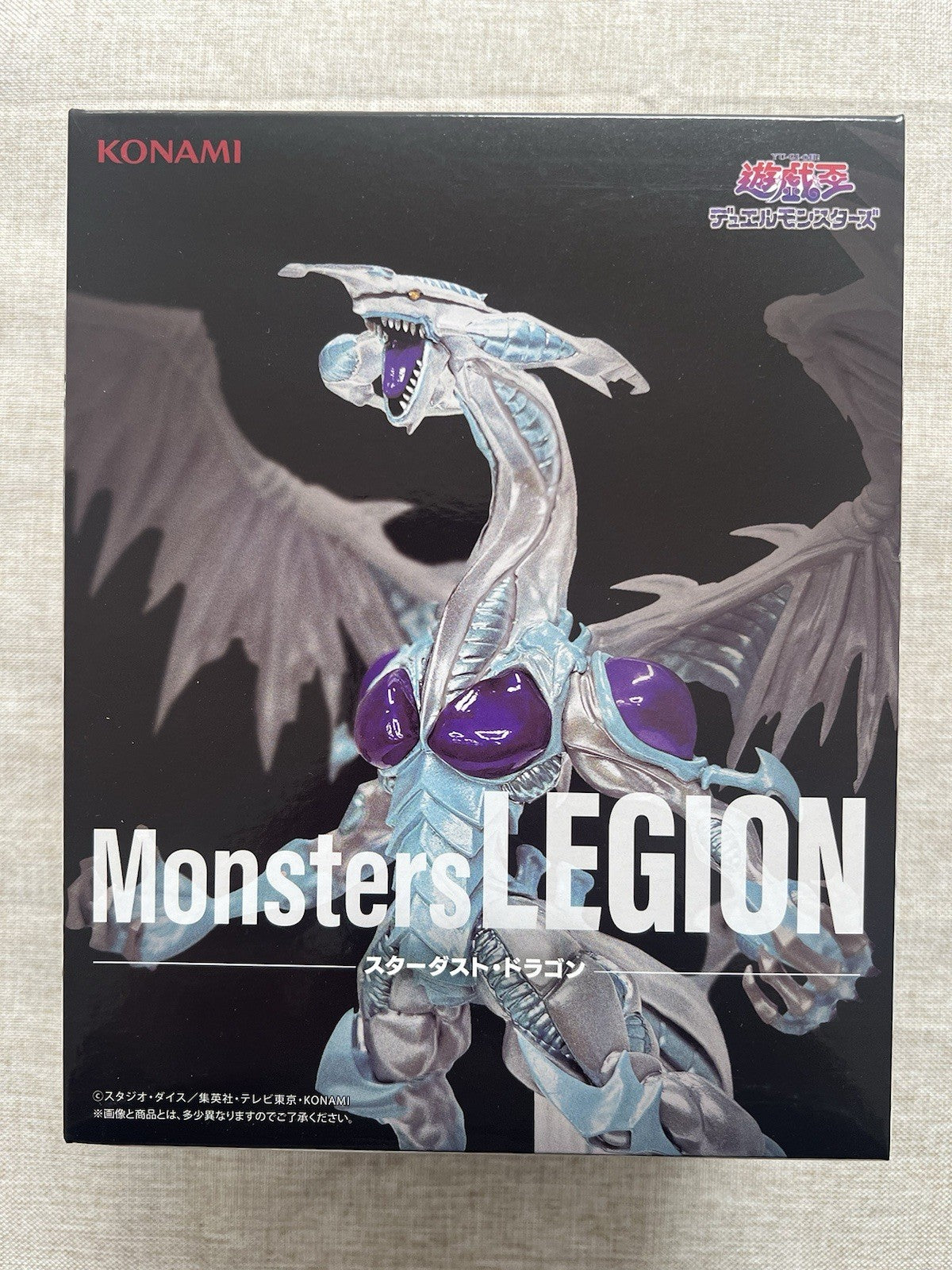 Yu-Gi-Oh! Monsters LEGION Stardust Dragon Figure Konami (B/1)
