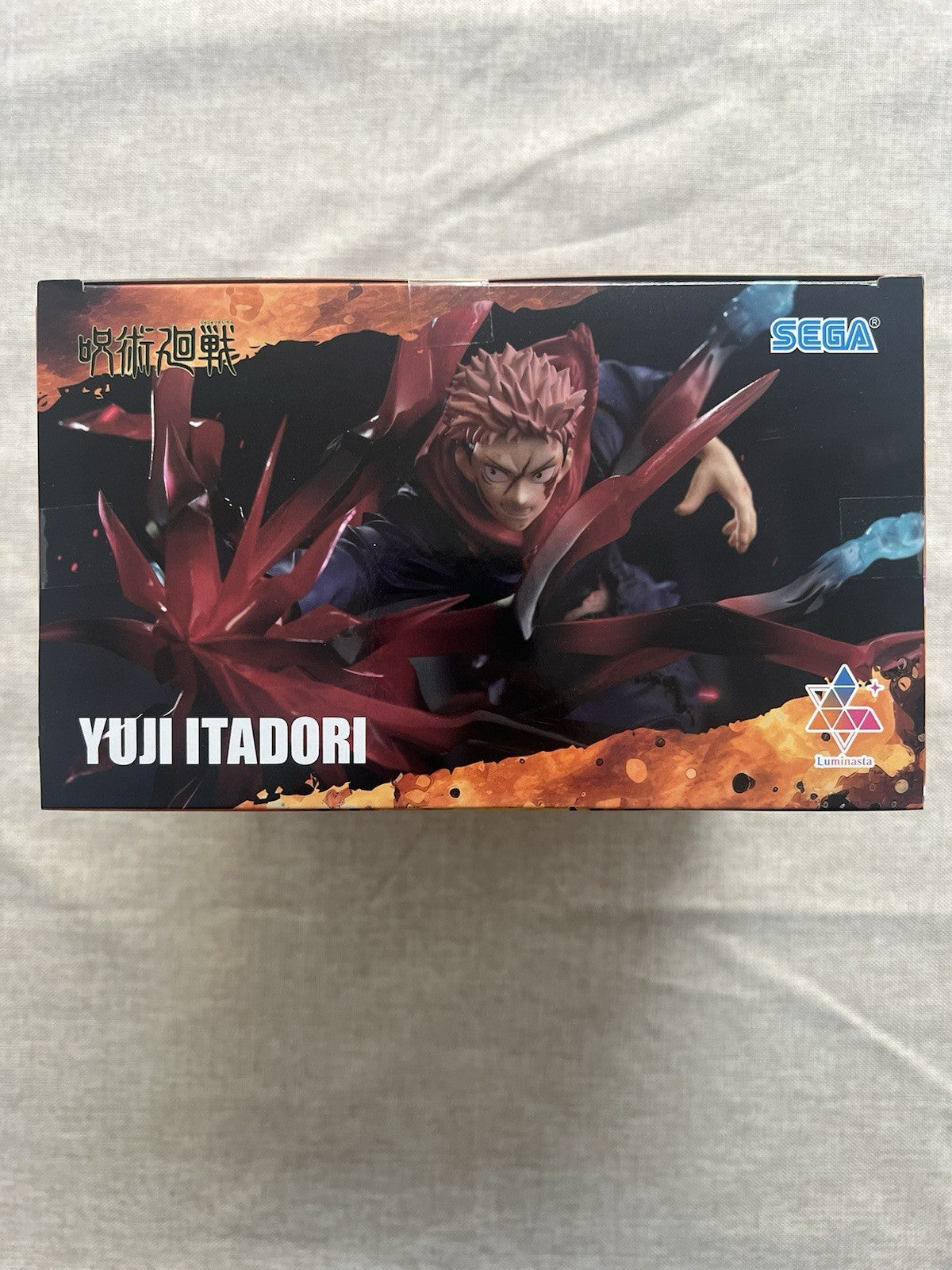 Jujutsu Kaisen Yuji Itadori Black Flash Luminasta Figure SEGA (B/1)