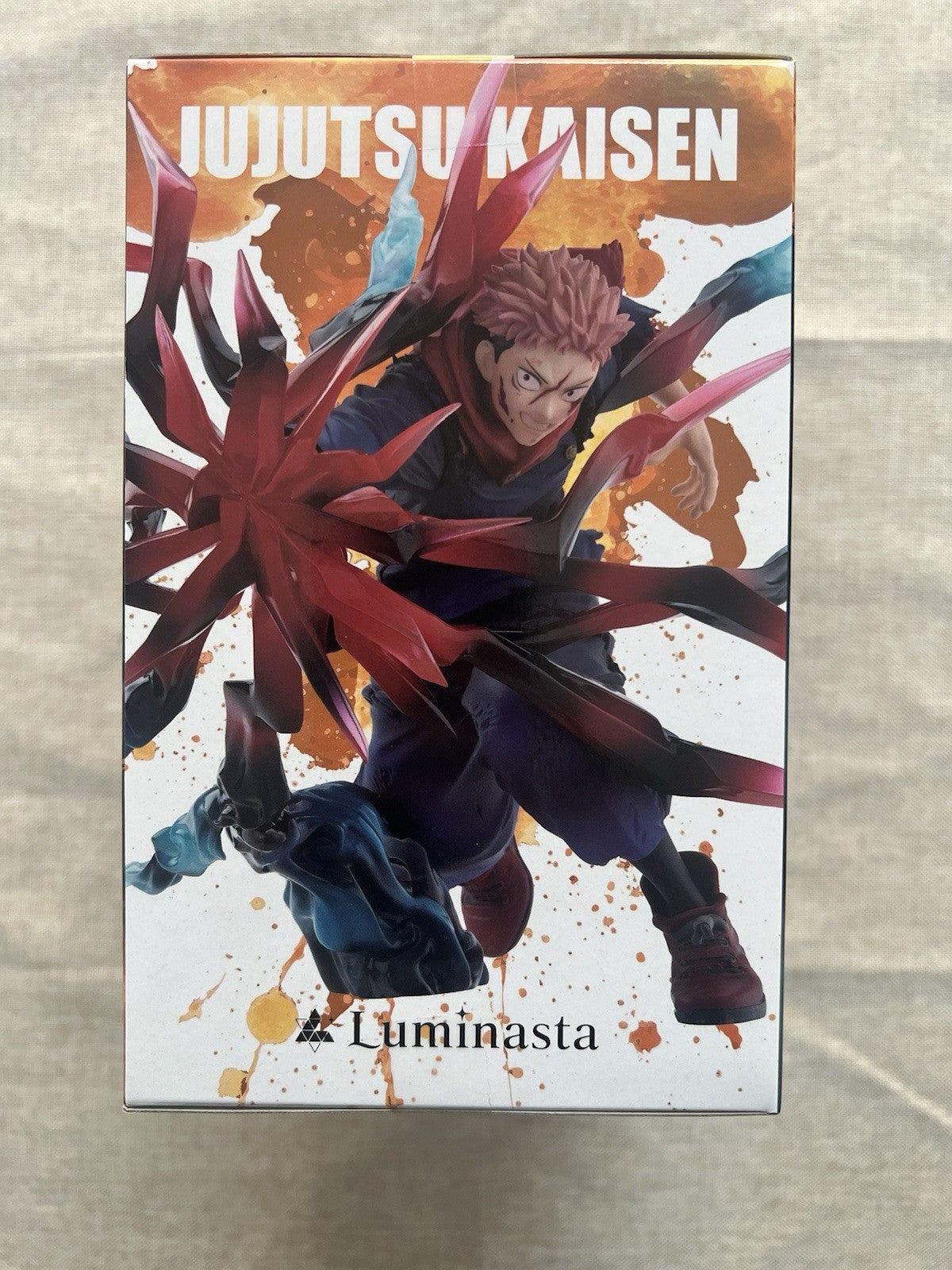 Jujutsu Kaisen Yuji Itadori Black Flash Luminasta Figure SEGA (B/1)
