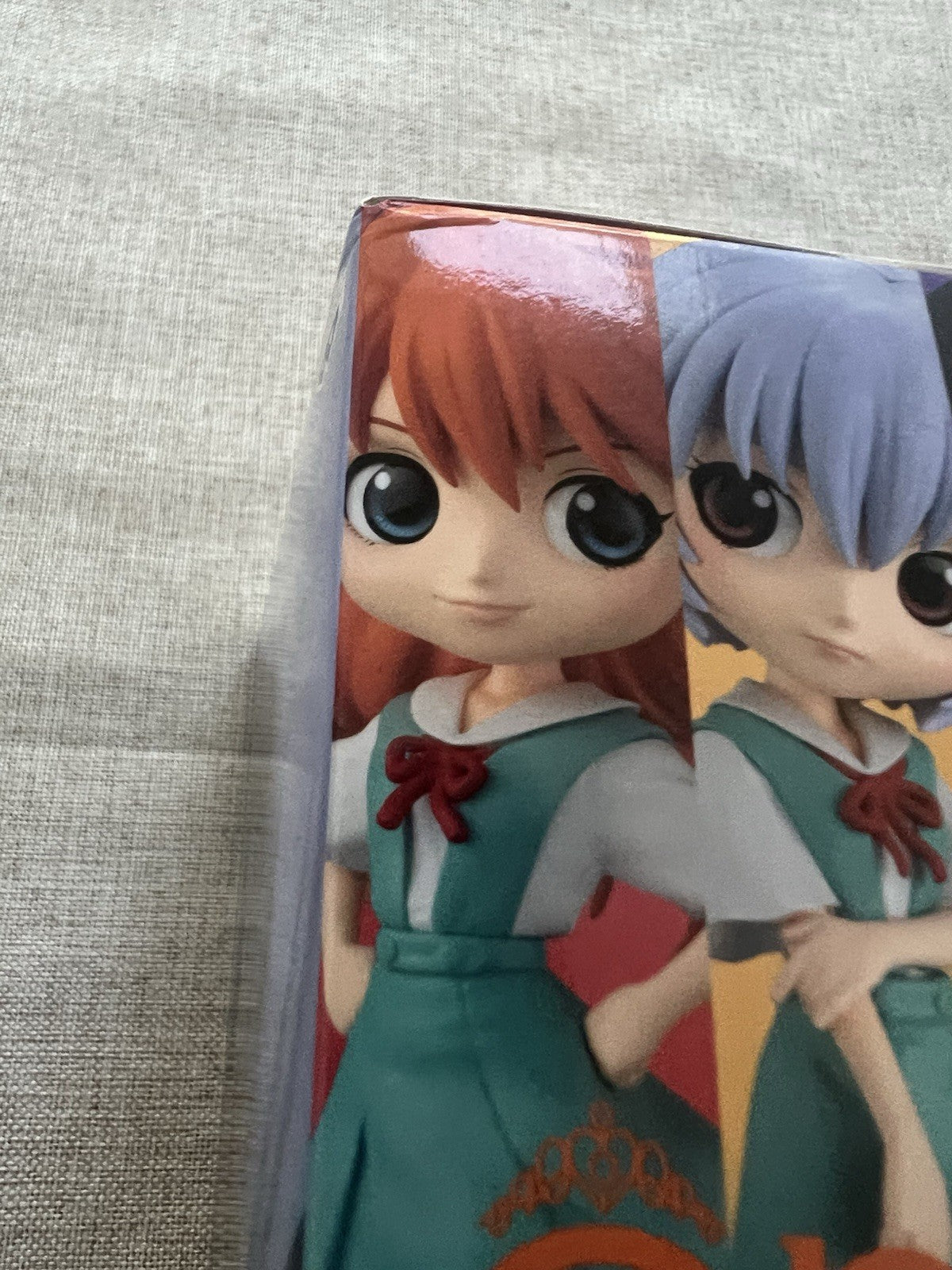 Evangelion Rei Ayanami School Uniform Q Posket Ver. B Figure (B/1)