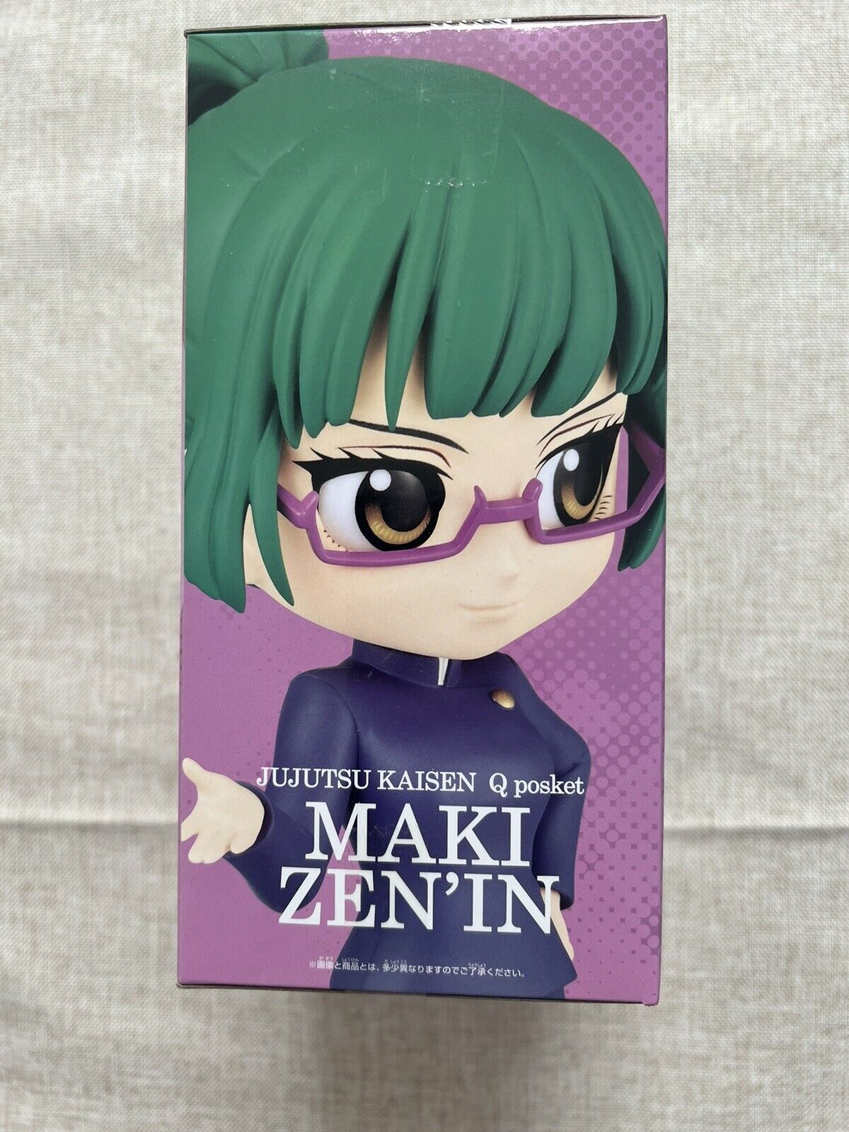 Jujutsu Kaisen Maki Zenin Q Posket Figure Ver B Qposket Banpresto ( B/1)