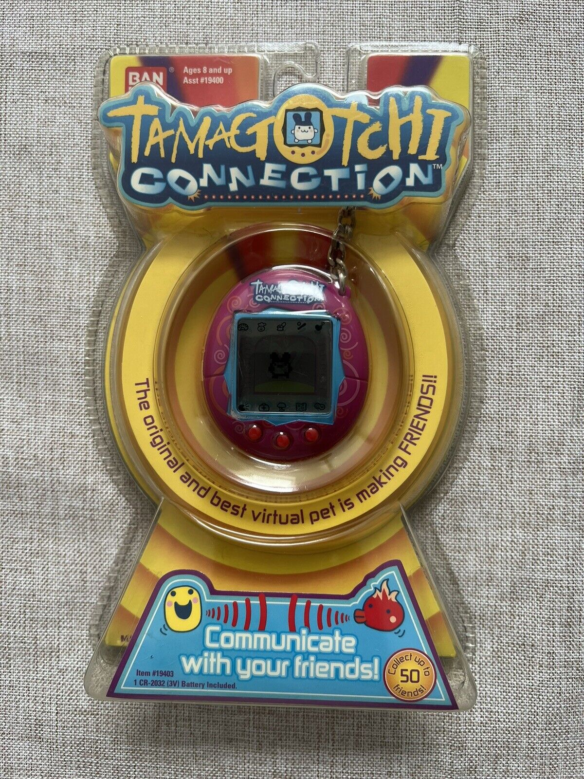 Bandai Tamagatchi Connection V1 Pink 2004 New Sealed