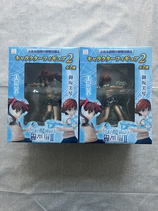 A Certain Scientific Railgun Misaka Mikoto & Shirai Kuroko Figure FuRyu (B/1)
