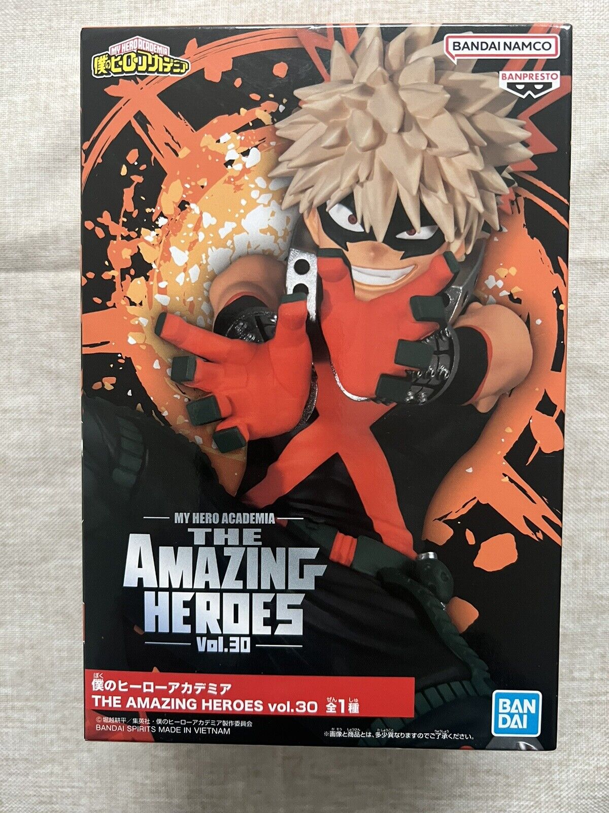 My Hero Academia Katsugi Bakugo The Amazing Heroes Vol 30 Banpresto Figure (B/1)