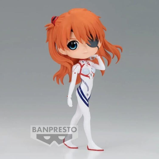 Asuka Langley Sohryu Q Posket Ver. B White Plugsuit Figure (B/1)