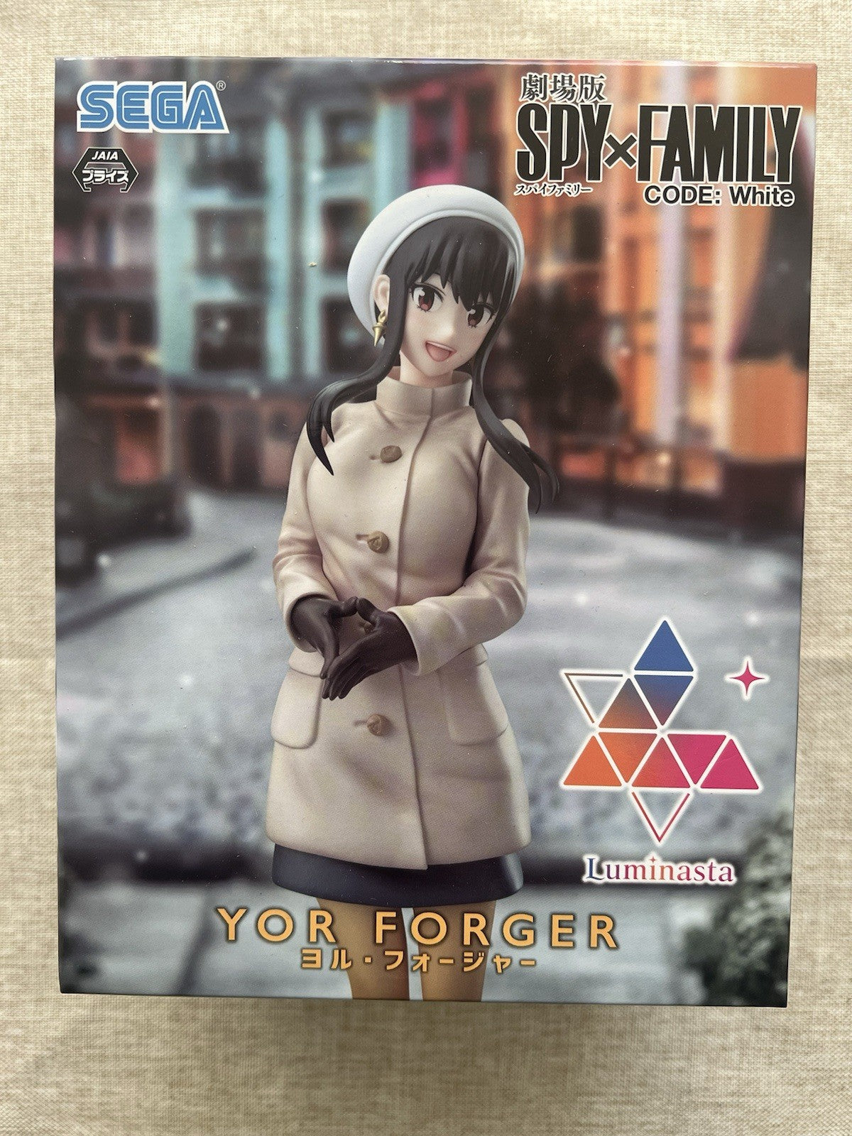 Spy x Family Yor Forger Code White Luminasta Figure SEGA (B/1)