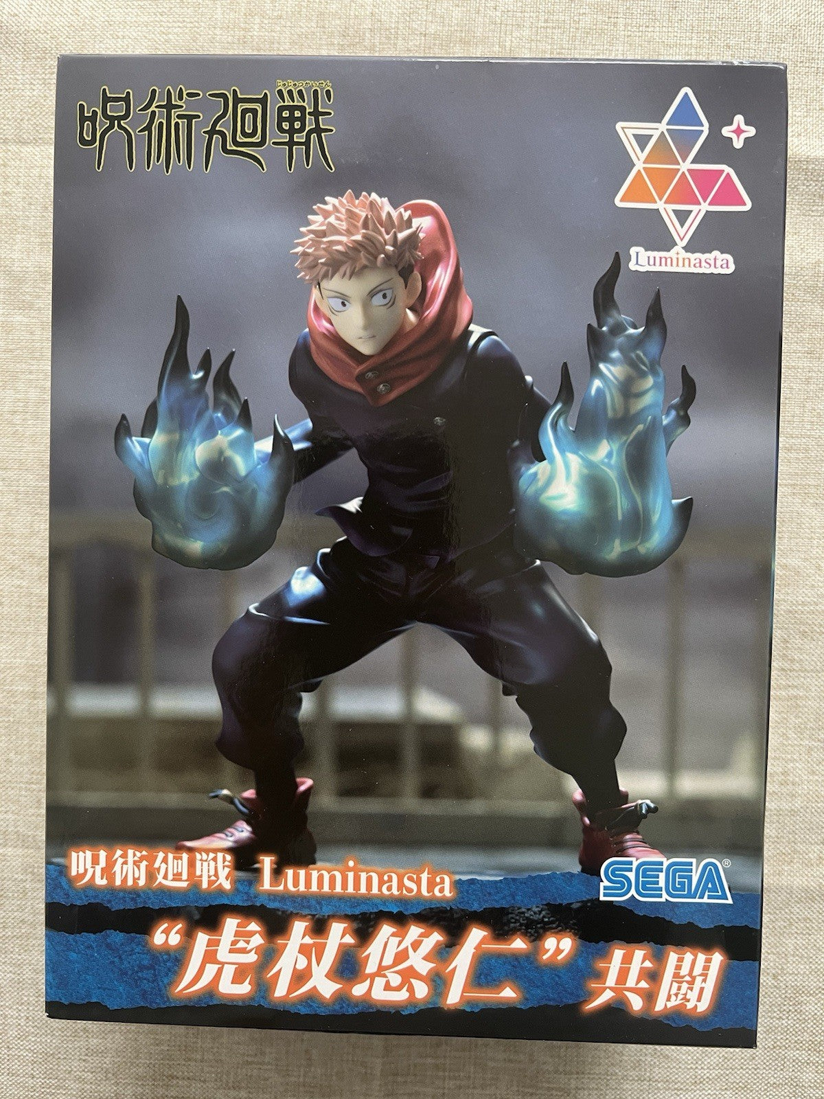 Jujutsu Kaisen Yuji Itadori Joint Struggle Luminasta Figure SEGA (B/1)
