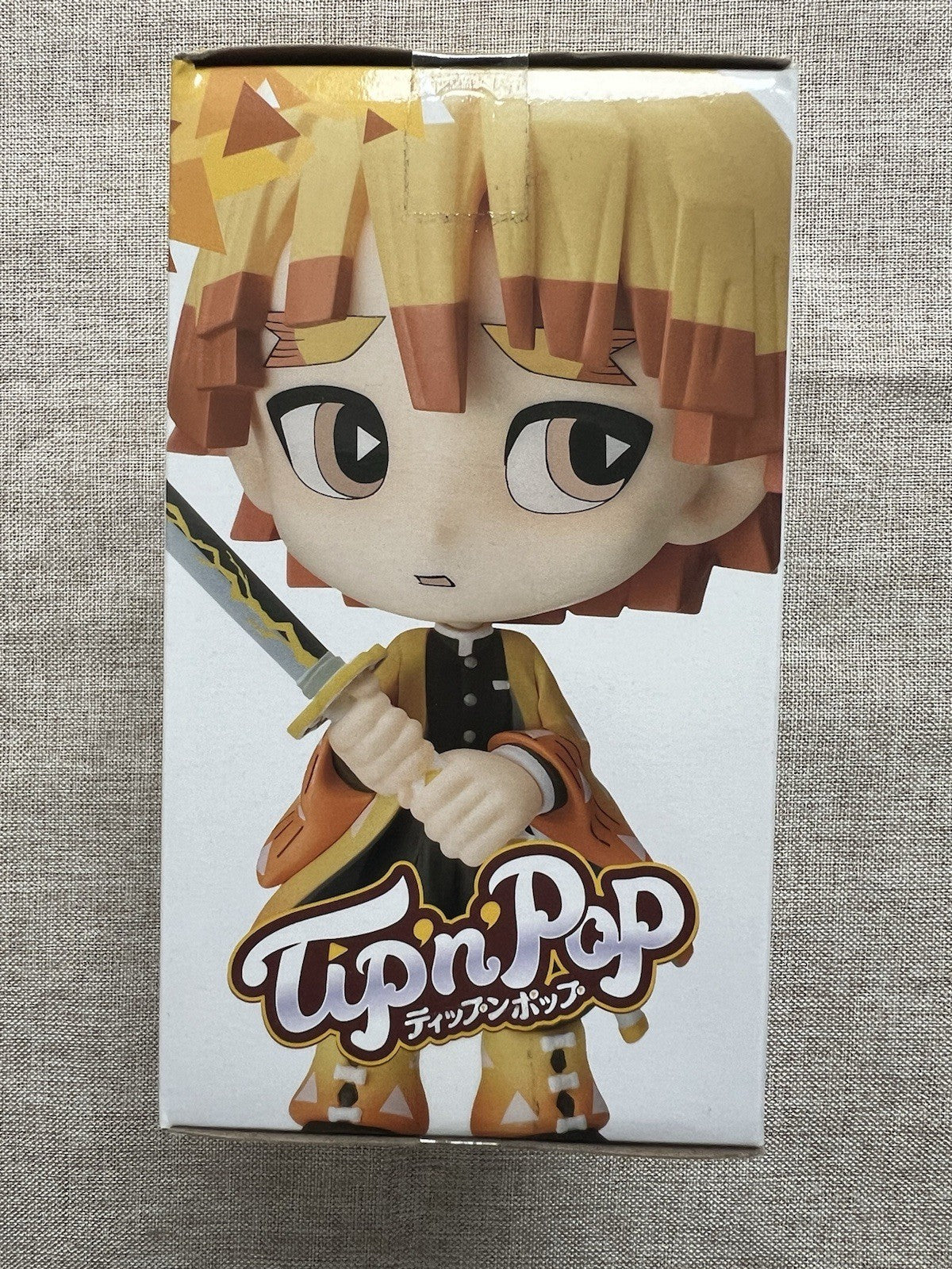 Demon Slayer Tip'n Pop Figure Zenitsu Agatsuma Sega (B/1)