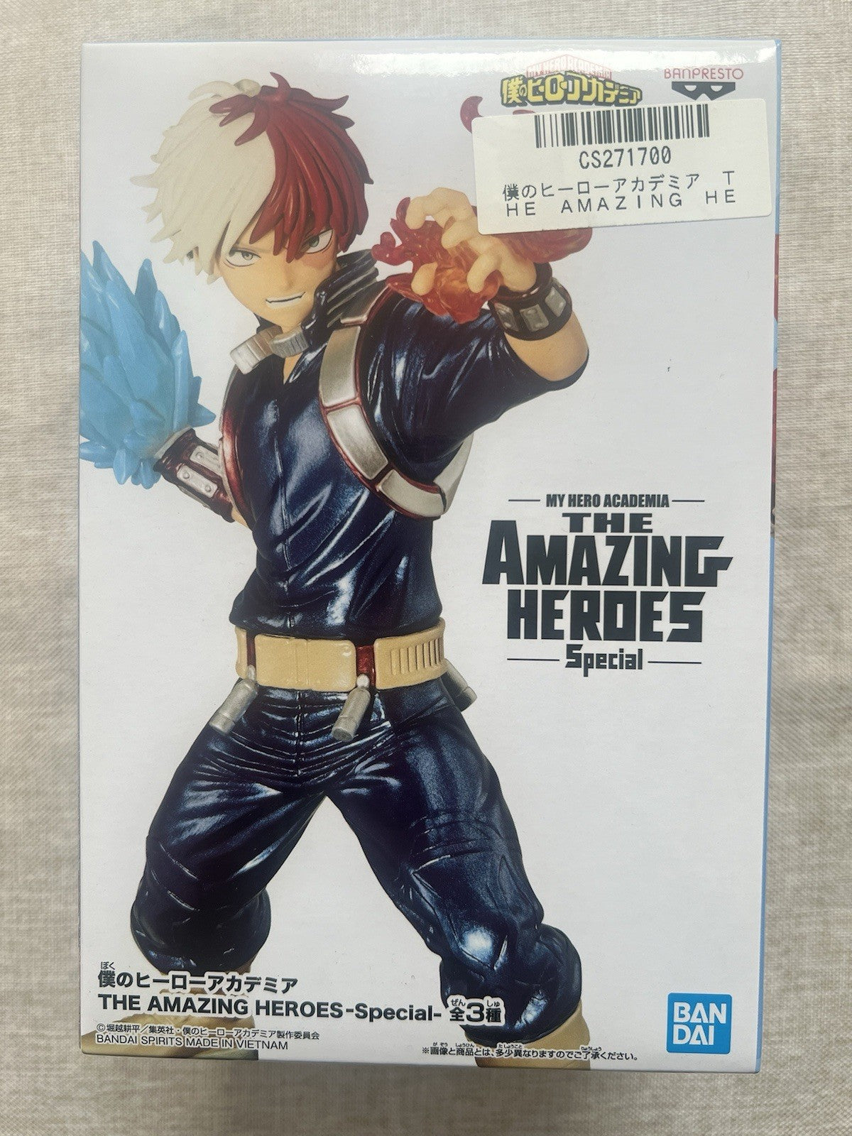 My Hero Academia Shoto Todoroki The Amazing Heroes Special Figure (B/1)