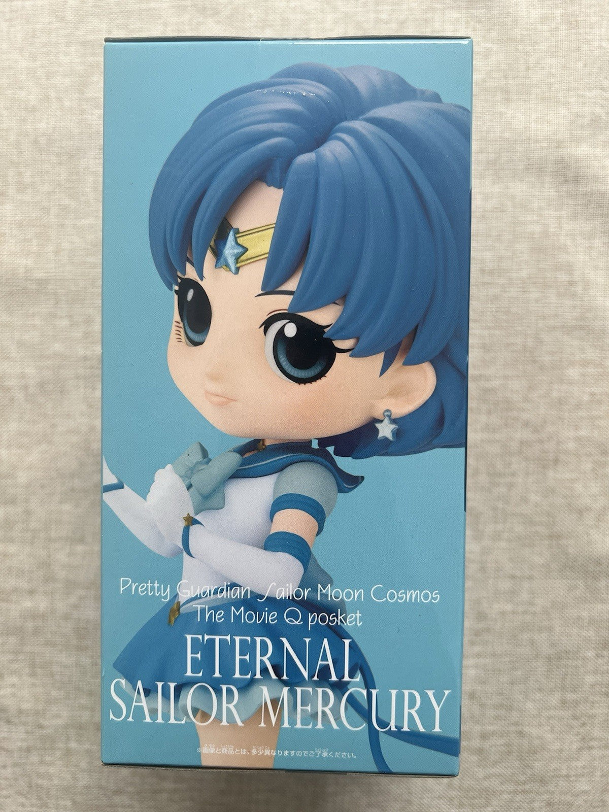 Sailor Moon Eternal Sailor Mercury Q Posket ver A Figure Banpresto (B/1)