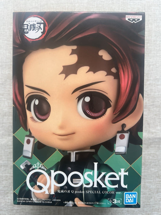 Demon Slayer Tanjiro Kamado Q Posket Special Color Ver Figure Banpresto (B/1)