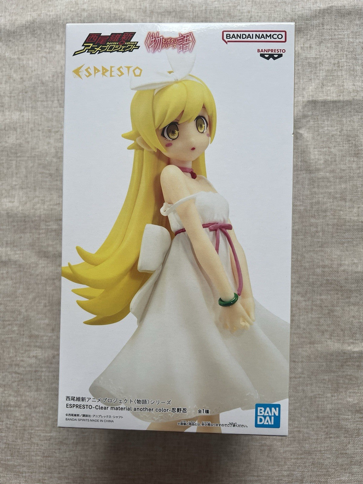 Monogatari Series ESPRESTO Shinobu Oshino Figure (B/1)