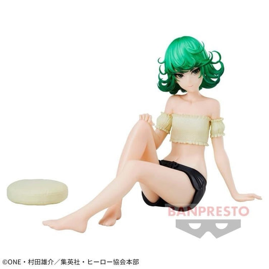 One Punch Man Relax time Terrible Tornado Tatsumaki figure Banpresto (B/1)