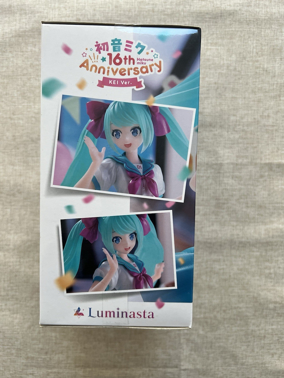 Hatsune Miku Luminasta 16th Anniversary Kei Ver SEGA Figure (B/1)