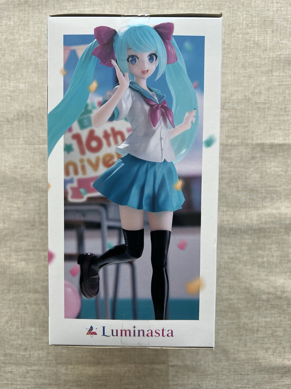 Hatsune Miku Luminasta 16th Anniversary Kei Ver SEGA Figure (B/1)