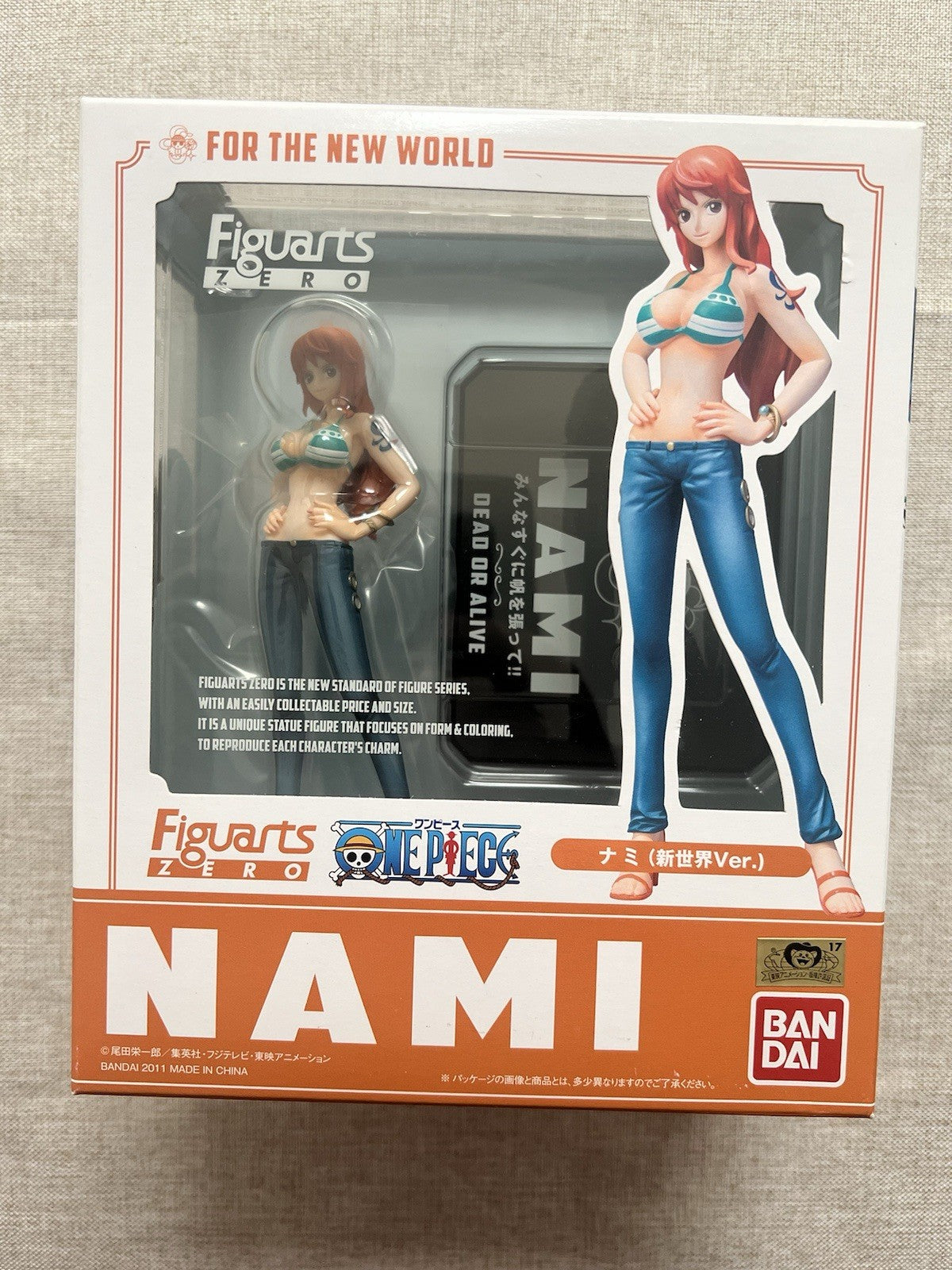 One Piece Figuarts Zero Nami New World Ver Figure Bandai (B/1)