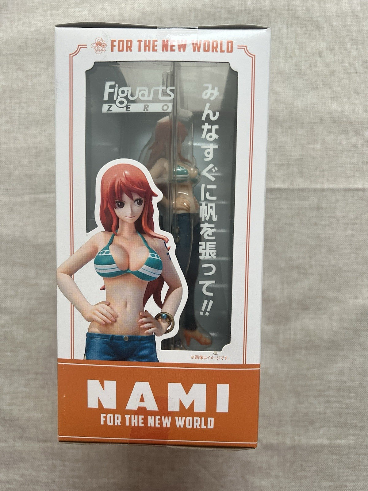 One Piece Figuarts Zero Nami New World Ver Figure Bandai (B/1)