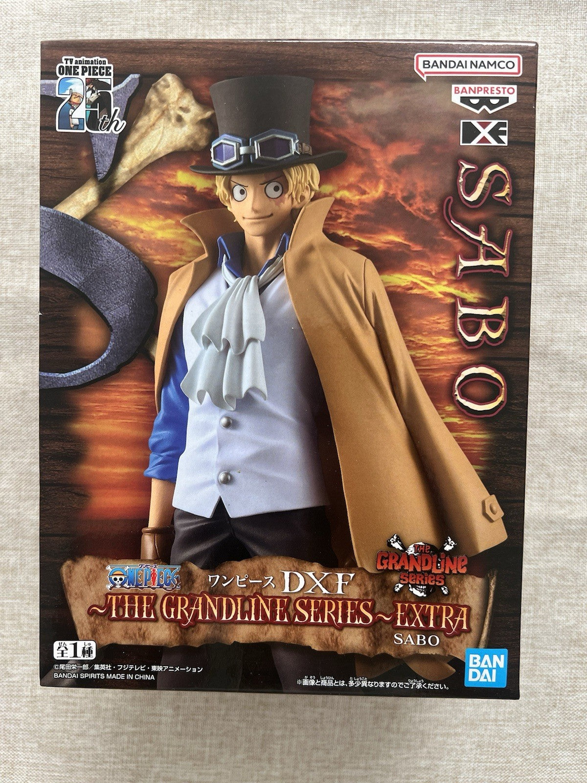 One Piece DXF The Grandline Series Extra Sabo Figure Banpresto (C/1)