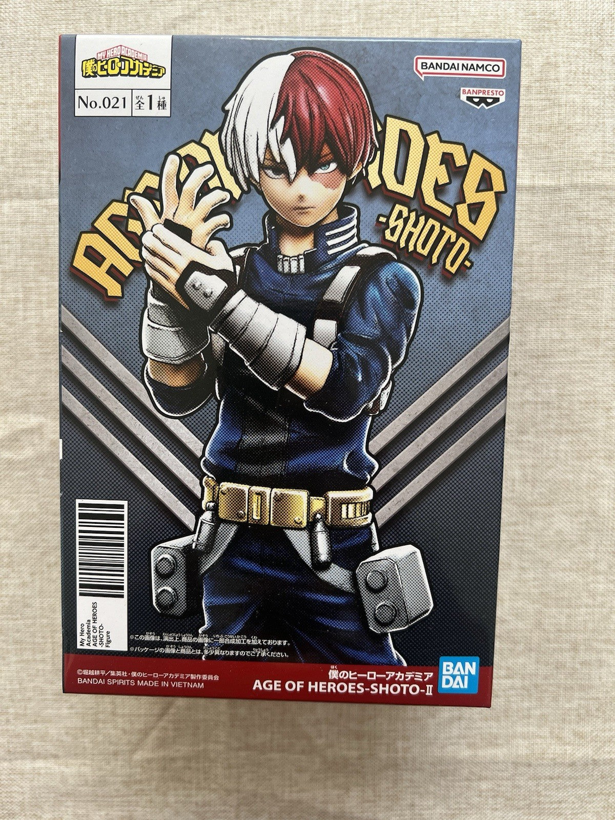 My Hero Academia Shoto Todoroki Age of Heroes 2 Figure Banpresto (B/1)