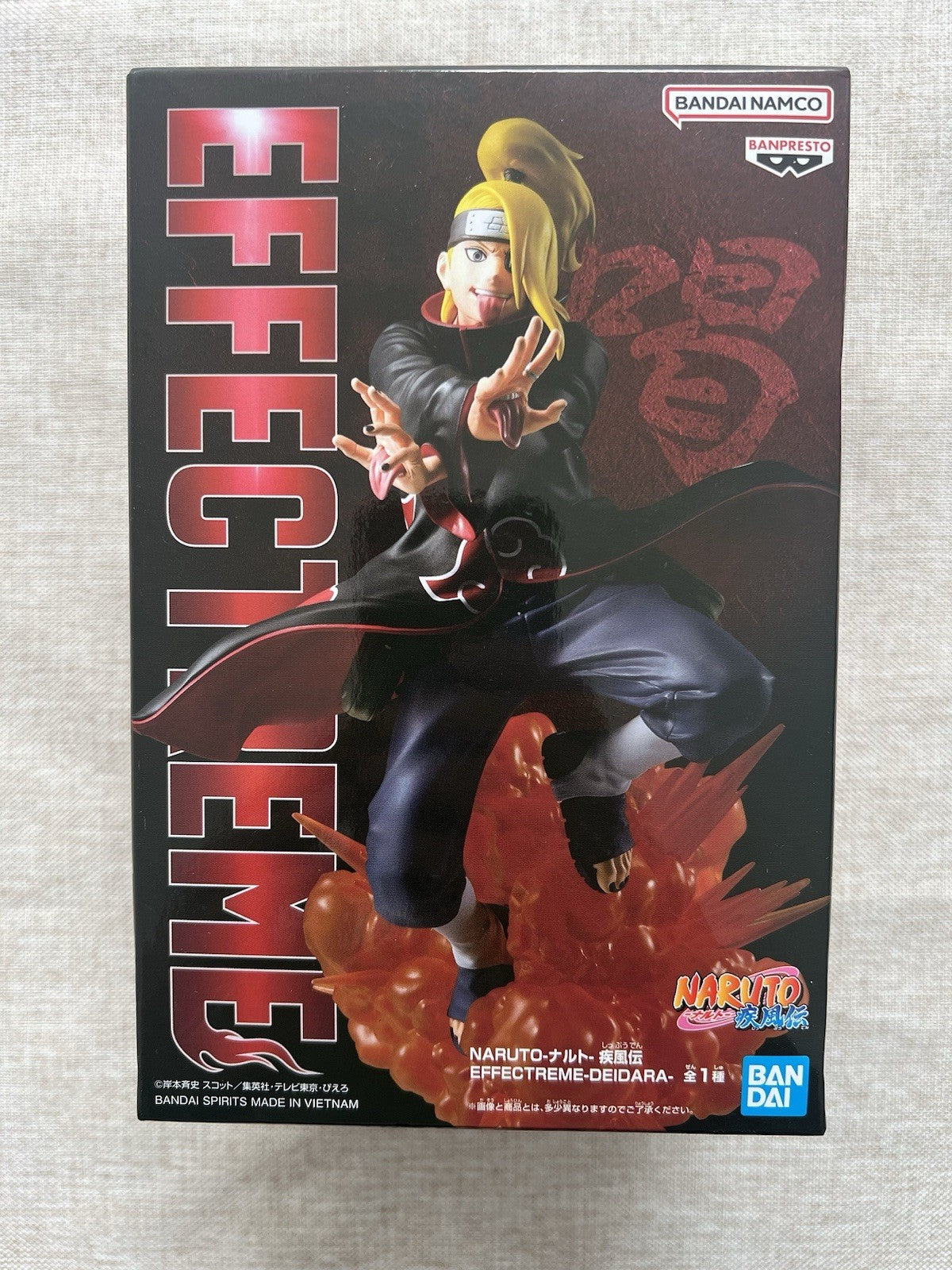 Naruto Shippuden Effectreme Deidara Figure Banpresto (B/1)