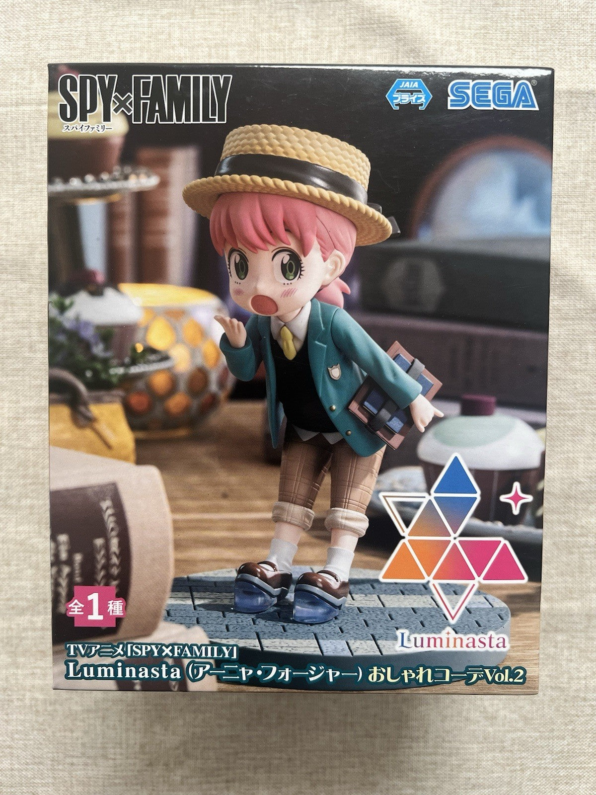 Spy x Family Anya Forger Stylish Look 2 Luminasta Figure SEGA (B/1)