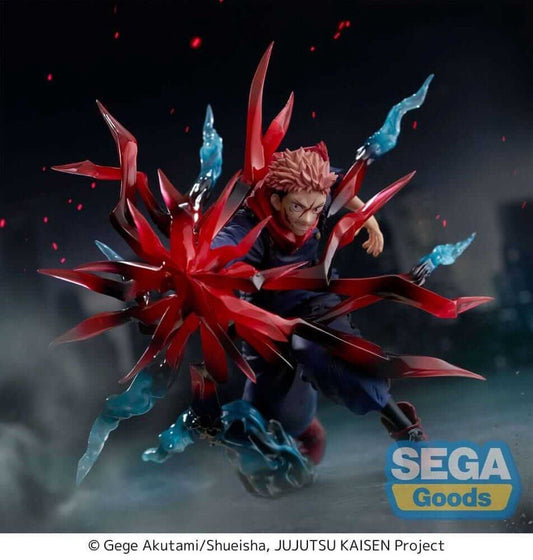 Jujutsu Kaisen Yuji Itadori Black Flash Luminasta Figure SEGA (B/1)