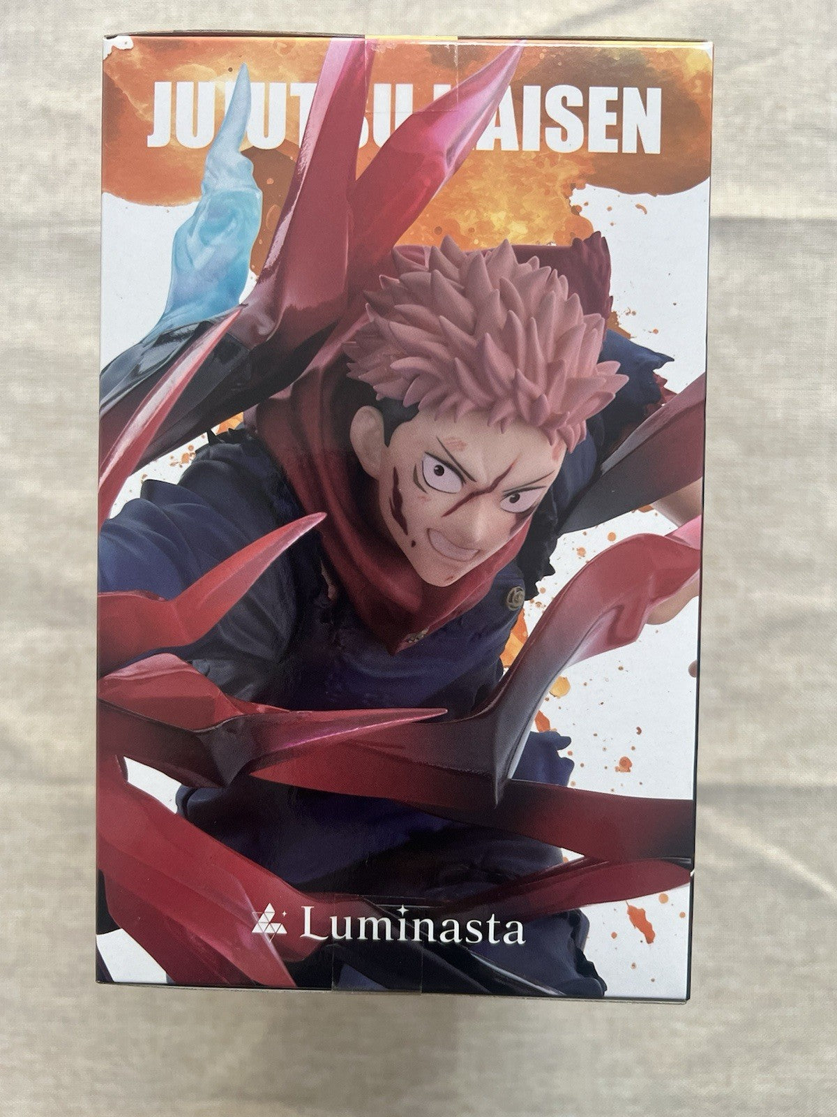 Jujutsu Kaisen Yuji Itadori Black Flash Luminasta Figure SEGA (B/1)