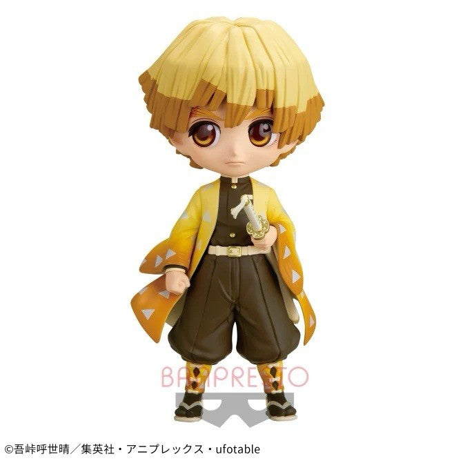 Demon Slayer Zenitsu Agatsuma Q Posket II Ver B Figure Banpresto (B/1)