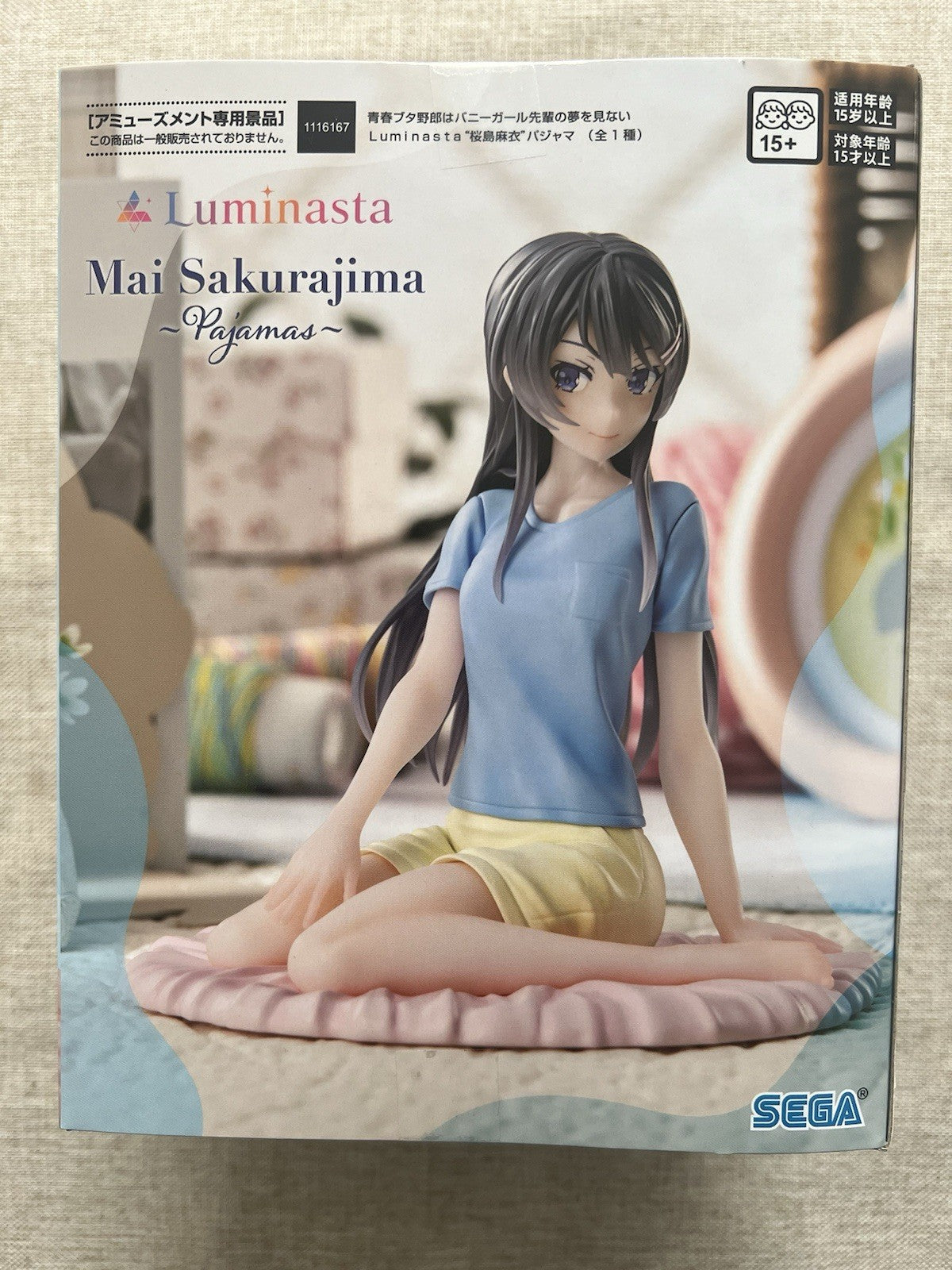 Rascal Doesn't Dream of Bunny Girl Senpai Mai Sakurajima Figure Luminasta (B/1)
