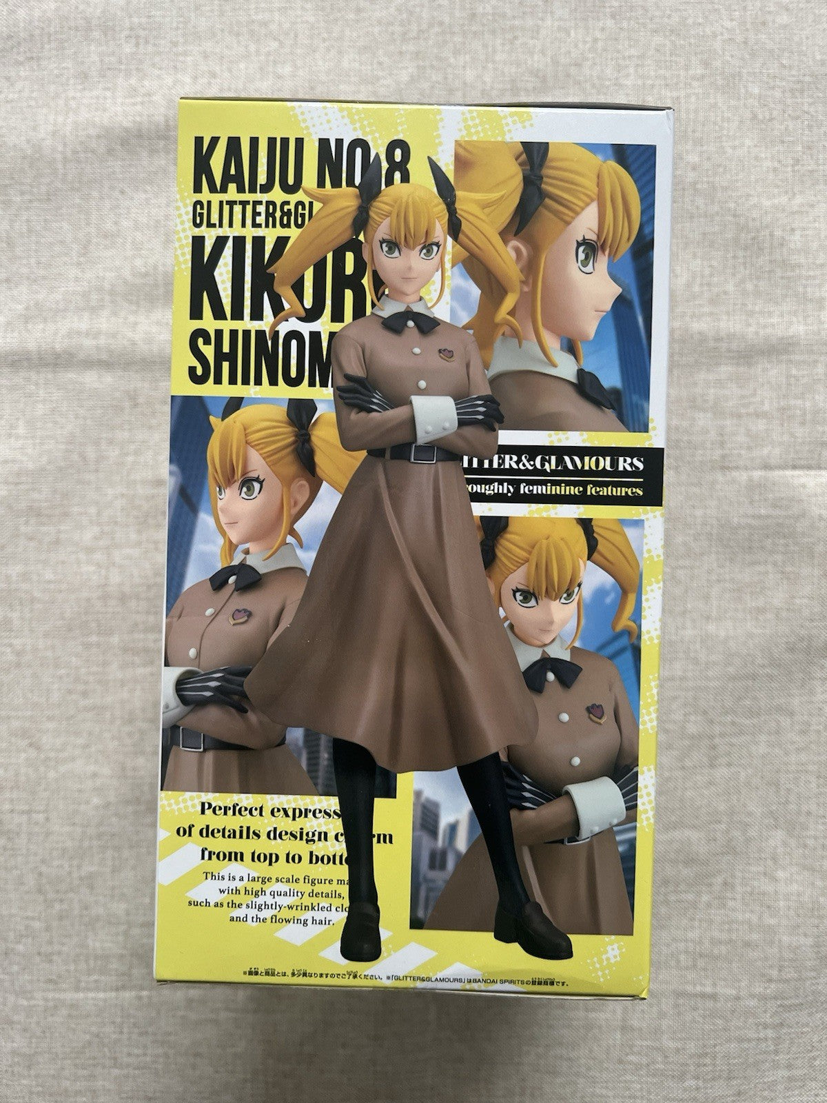 Kaiju No.8 Kikoru Shinomiya Glitter & Glamours Figure Banpresto (B/1)