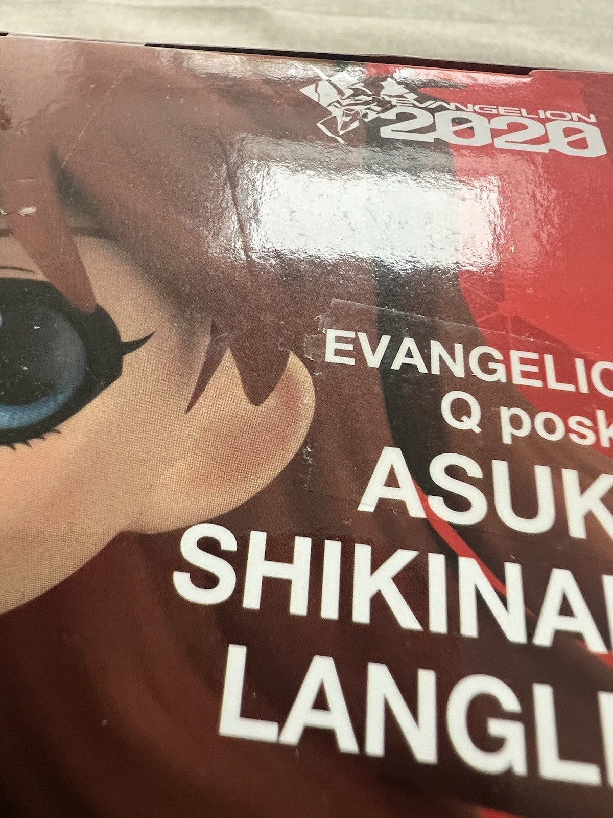 Evangelion Asuka Langley School Uniform Q Posket Ver. A Figure (B/1)