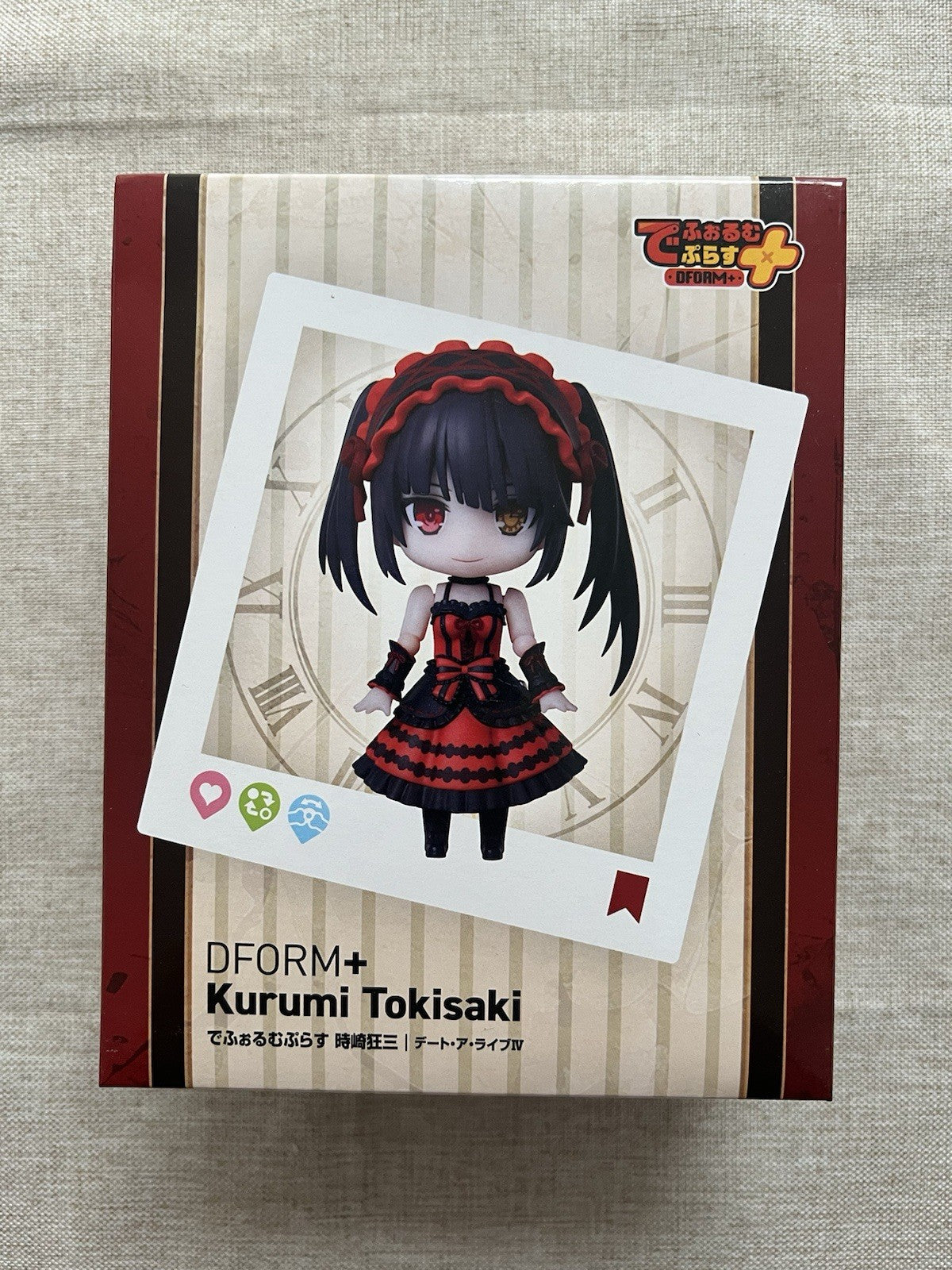 Date A Live IV Deform + Kurumi  Tokisaki Figure Elcoco (B/1)