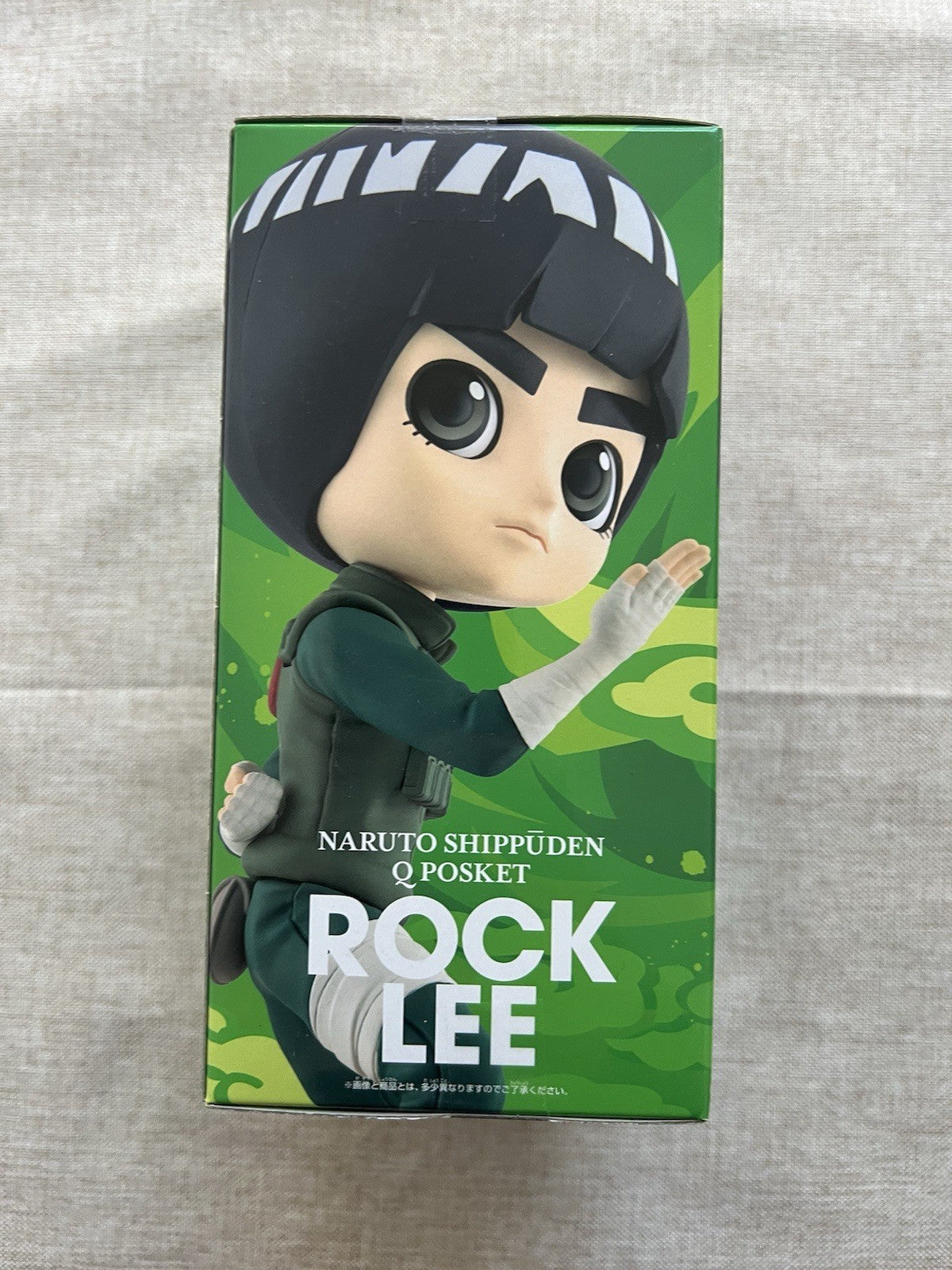 Naruto Shippuden Rock Lee Q posket Figure Banpresto (B/1)