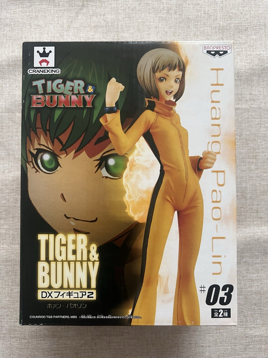Tiger & Bunny Huang Pao-Lin DX Figure Banpresto (B/1)